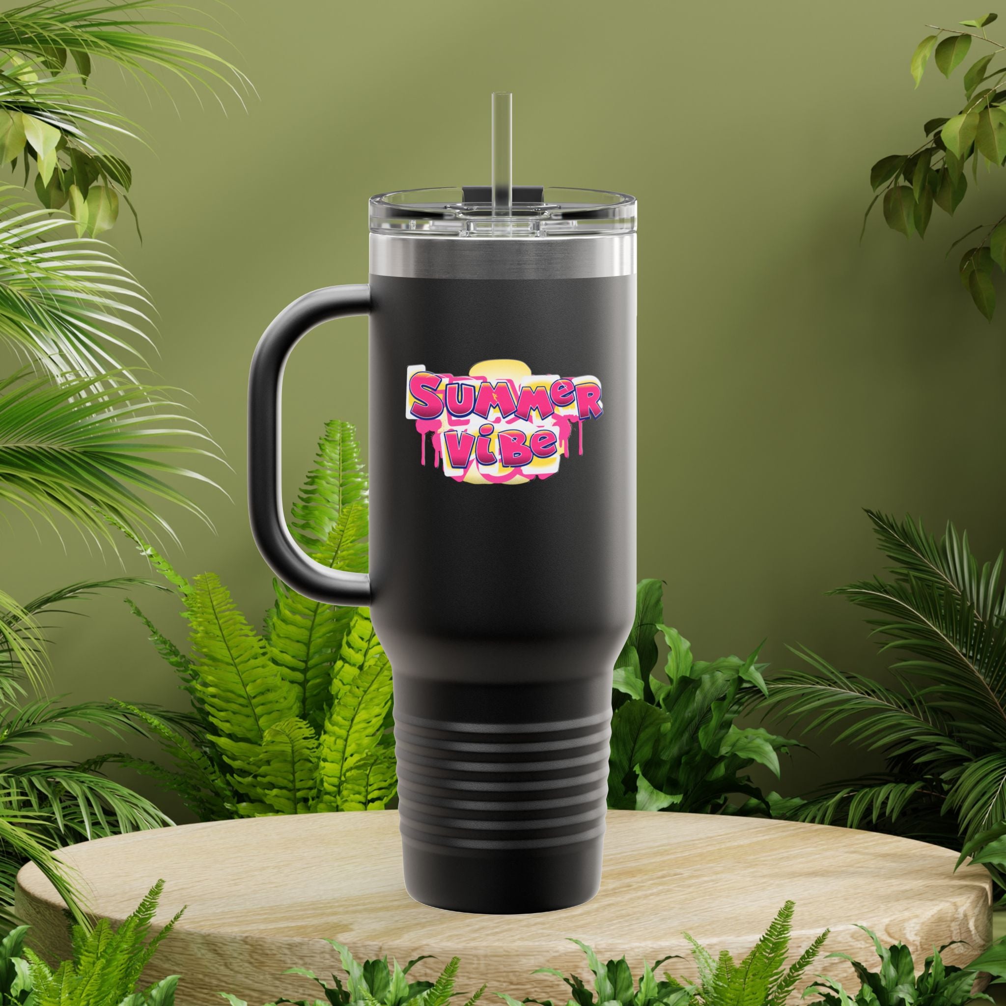Vibrant Summer Vibes Tumbler