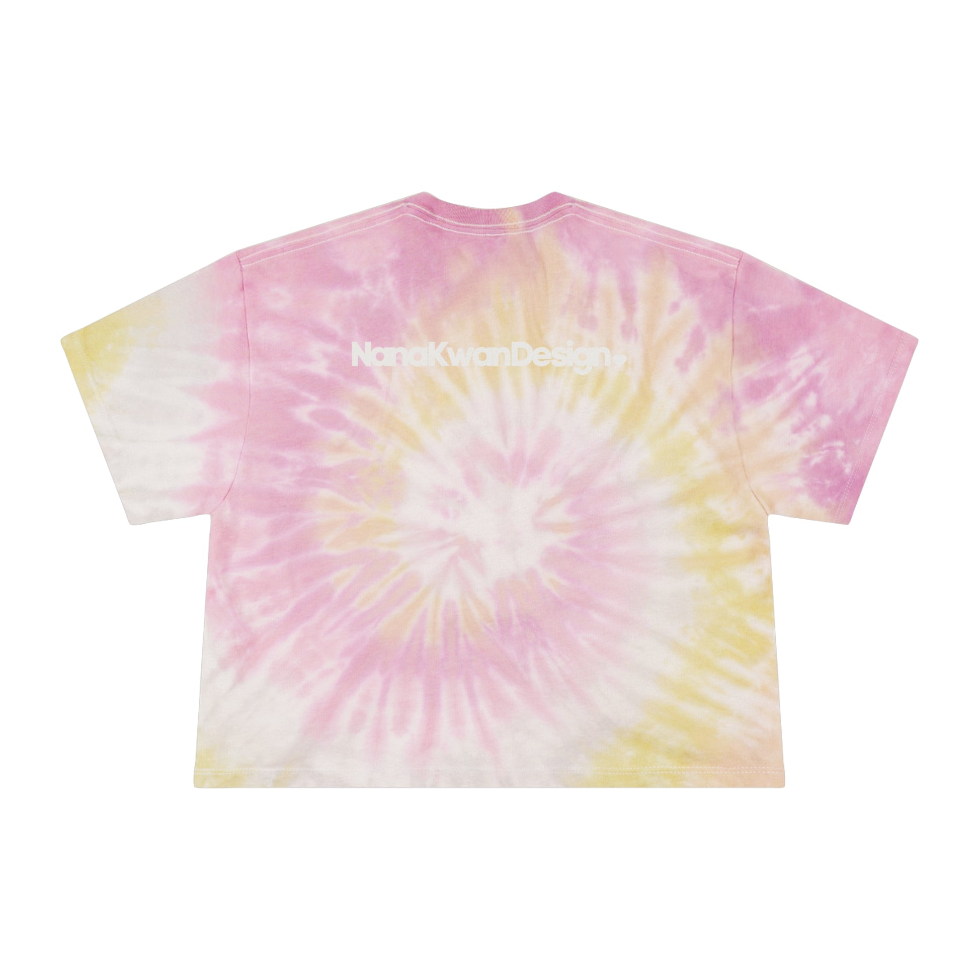 Women's Tie-Dye Crop Tee - Relaxed Vibe for Summer