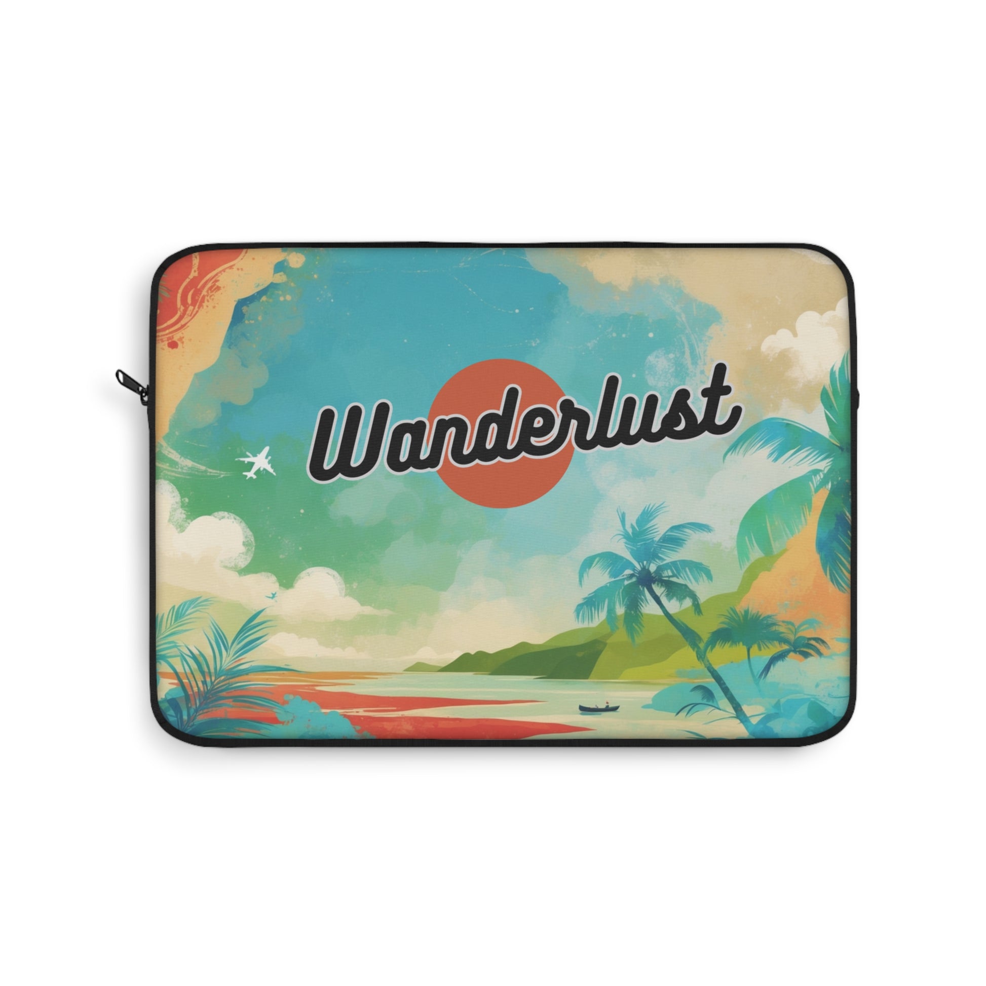 Wanderlust Laptop Sleeve for Travel Lovers