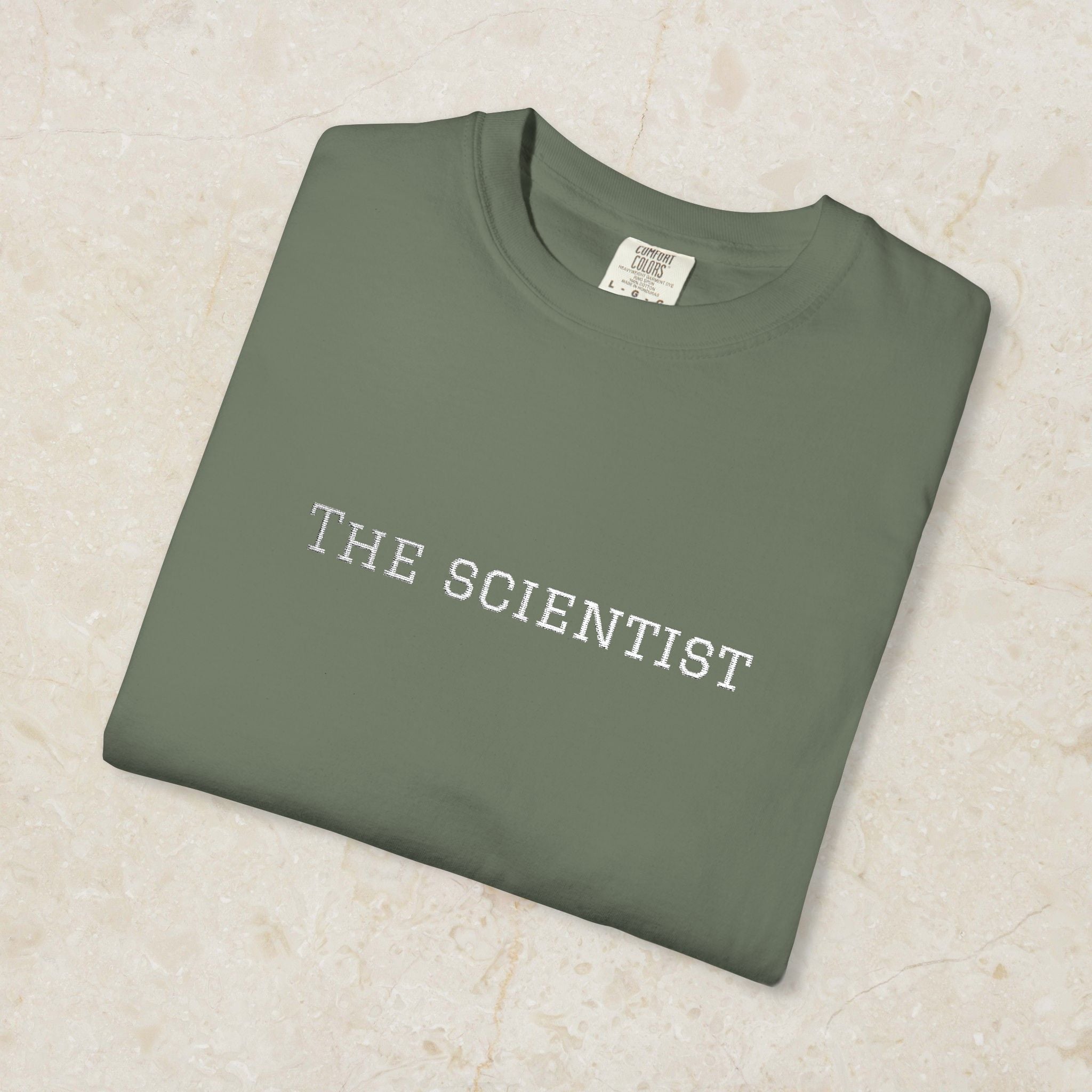 Embroidered Scientist Unisex T-Shirt