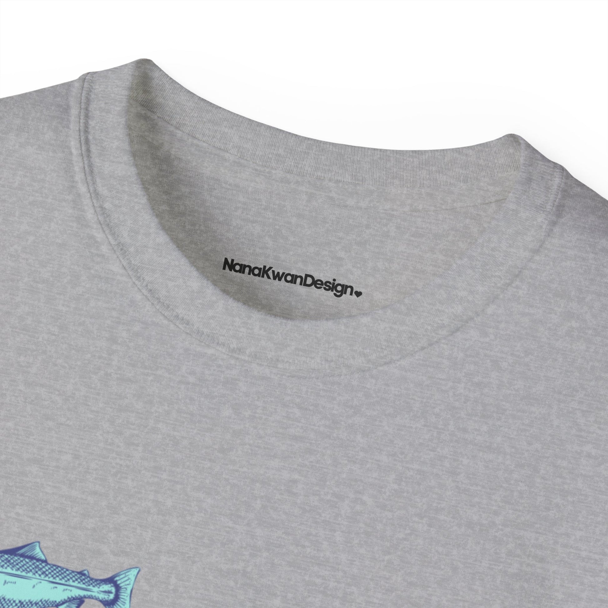 Mediterranean Fish Unisex Cotton Tee