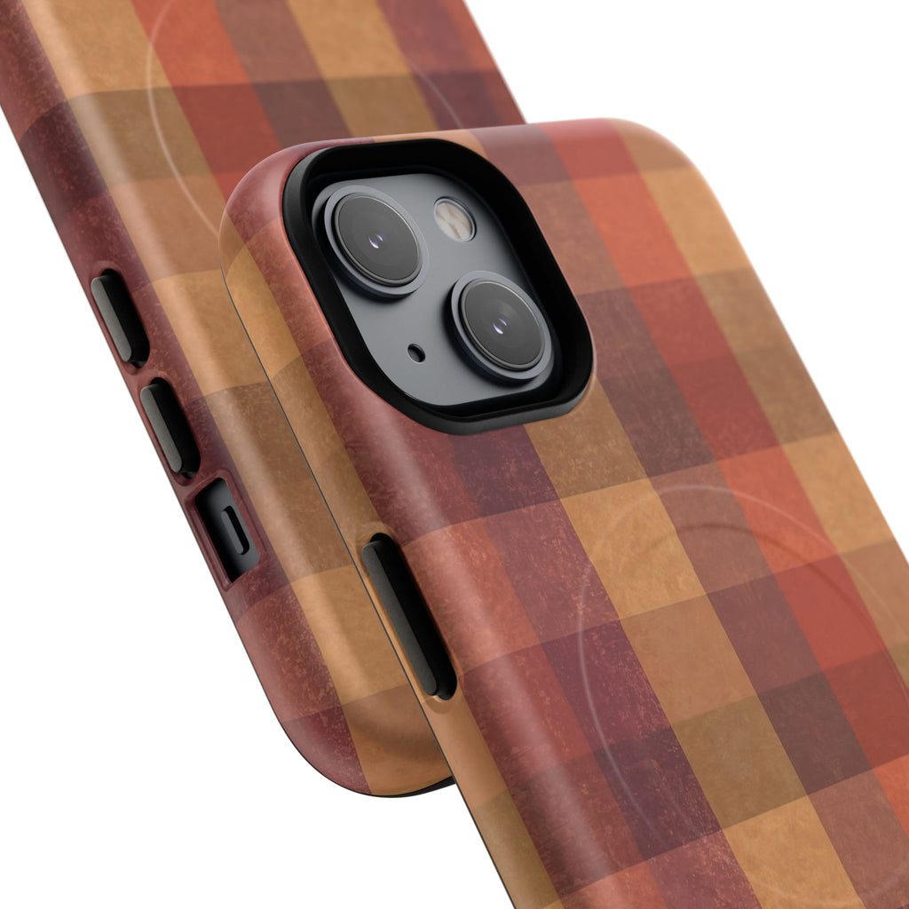 Plaid Tough Magnetic iPhone 7 Case