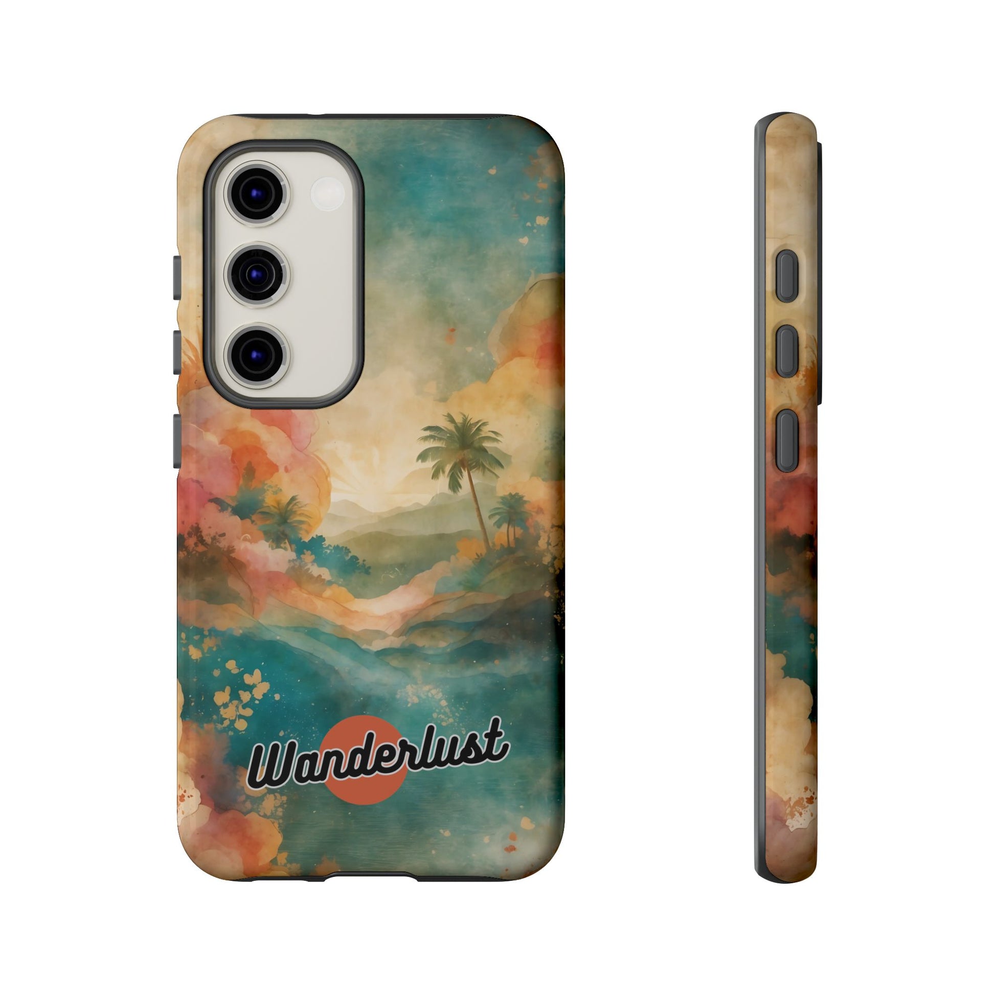 Tropical Earth View Wanderlust Tough Phone Case