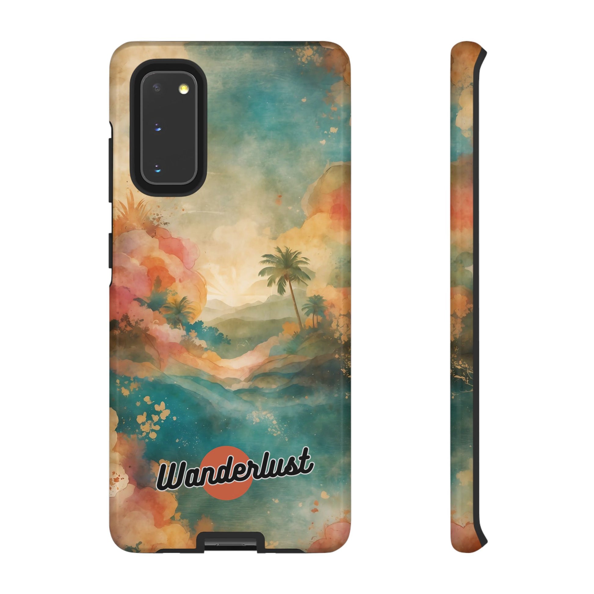 Tropical Earth View Wanderlust Tough Phone Case