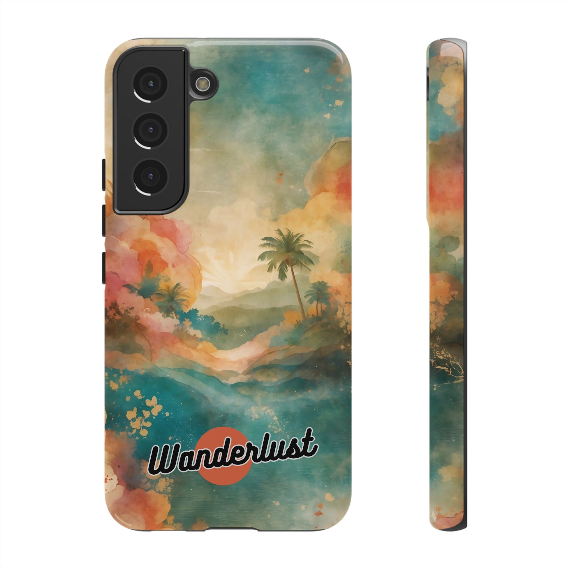 Tropical Earth View Wanderlust Tough Phone Case