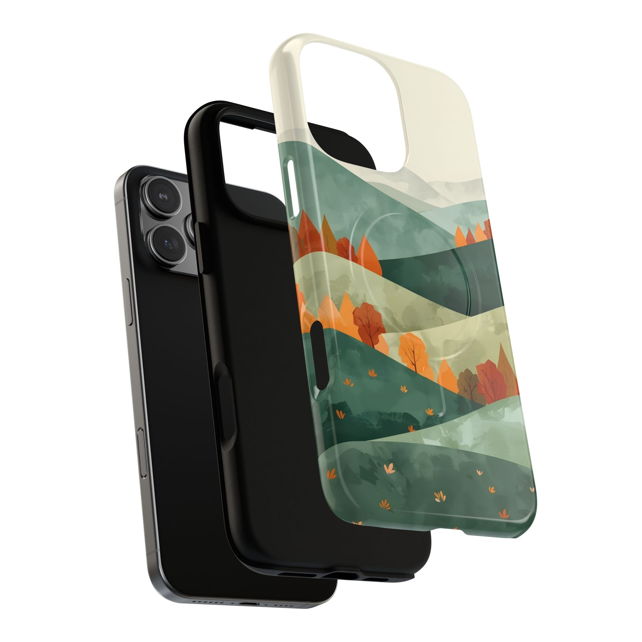 Nature-Inspired Tough Magnetic Cases