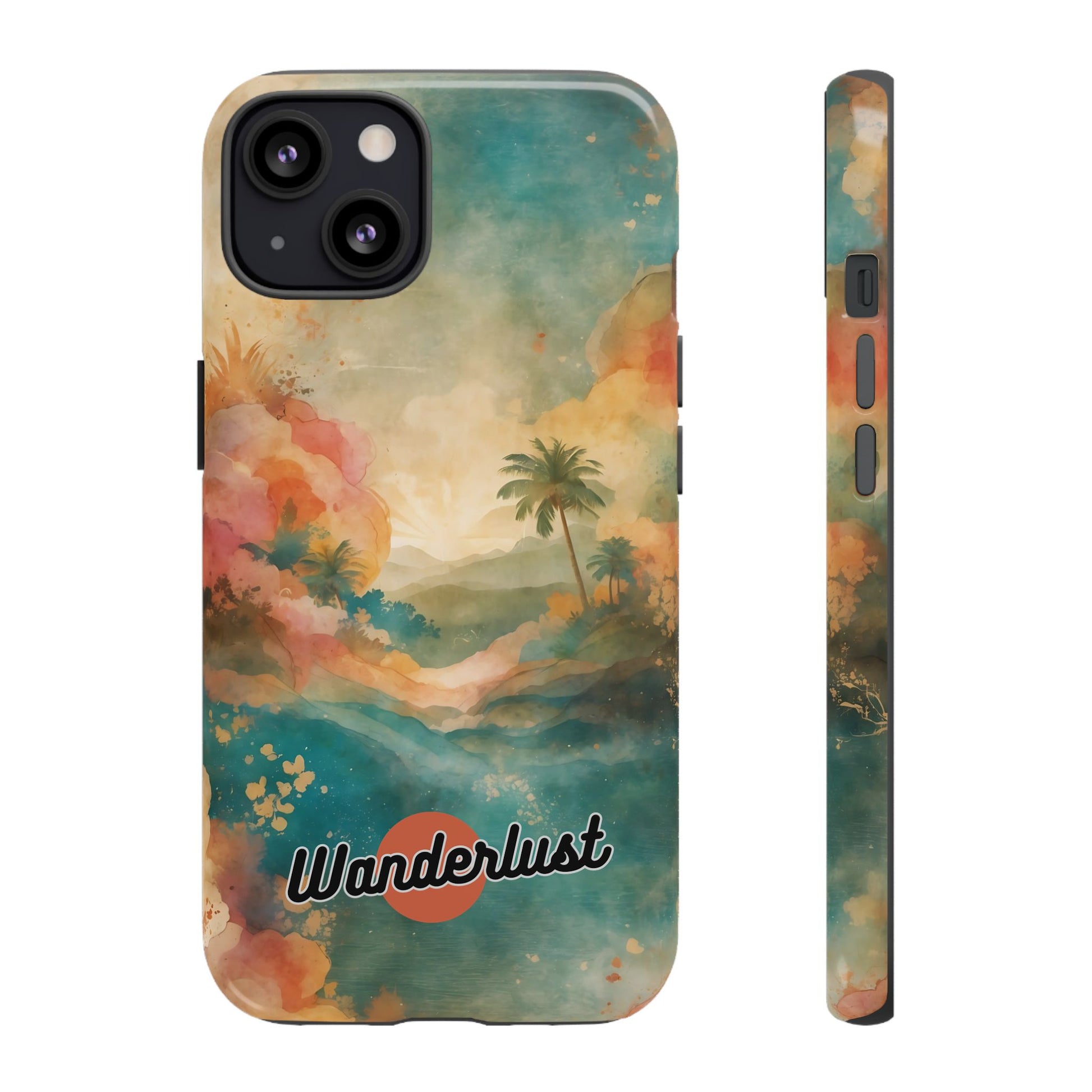 Tropical Earth View Wanderlust Tough Phone Case