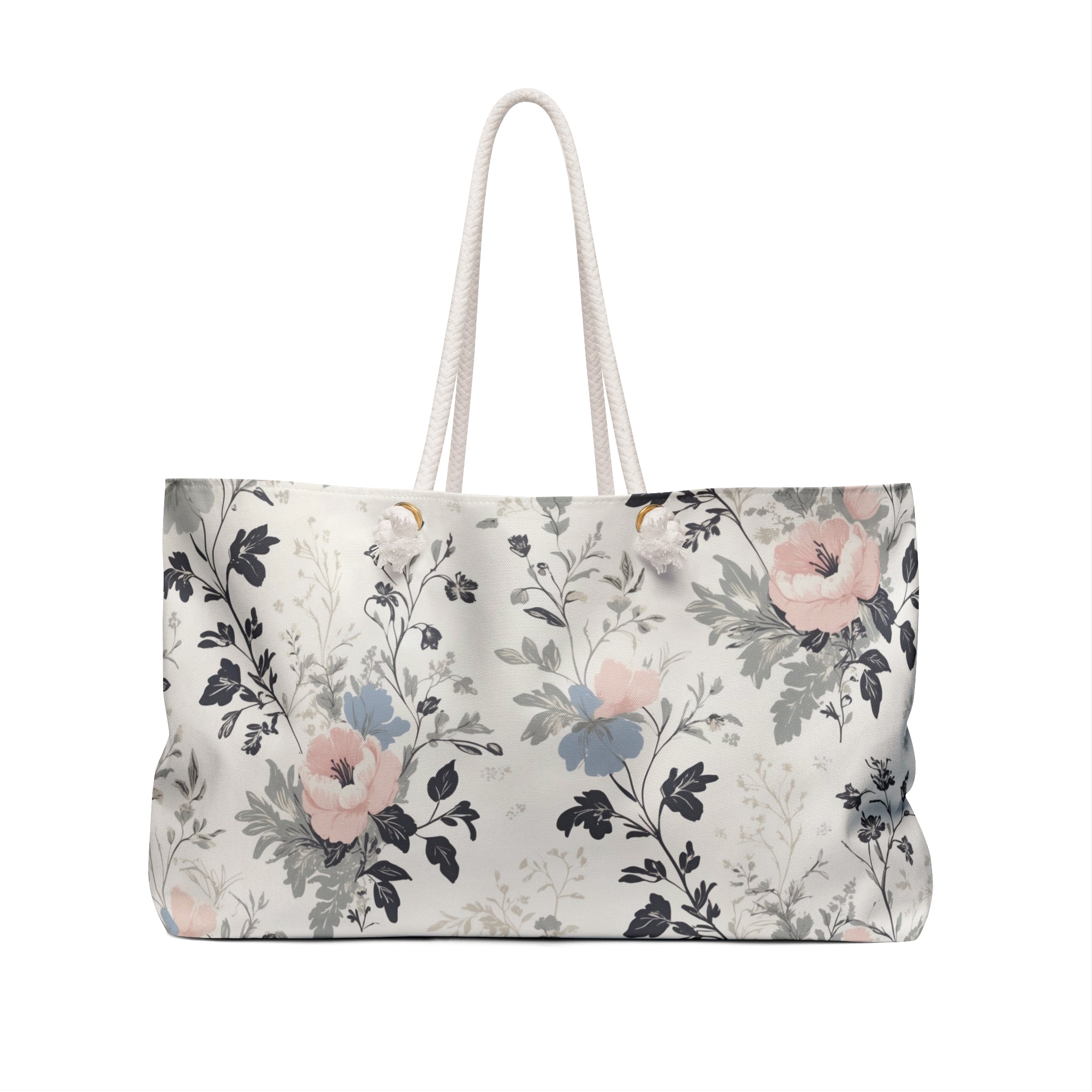 Chic Floral Weekender Bag