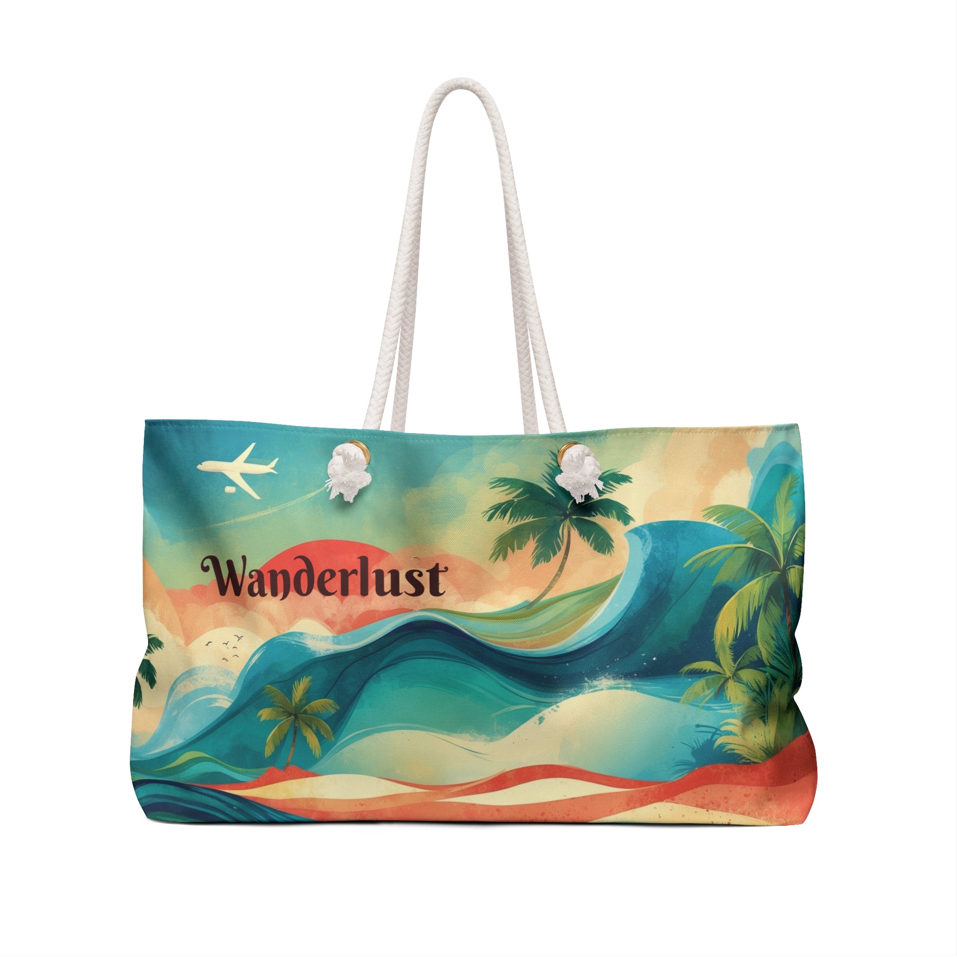 Tropical Wanderlust Weekender Tote Bag