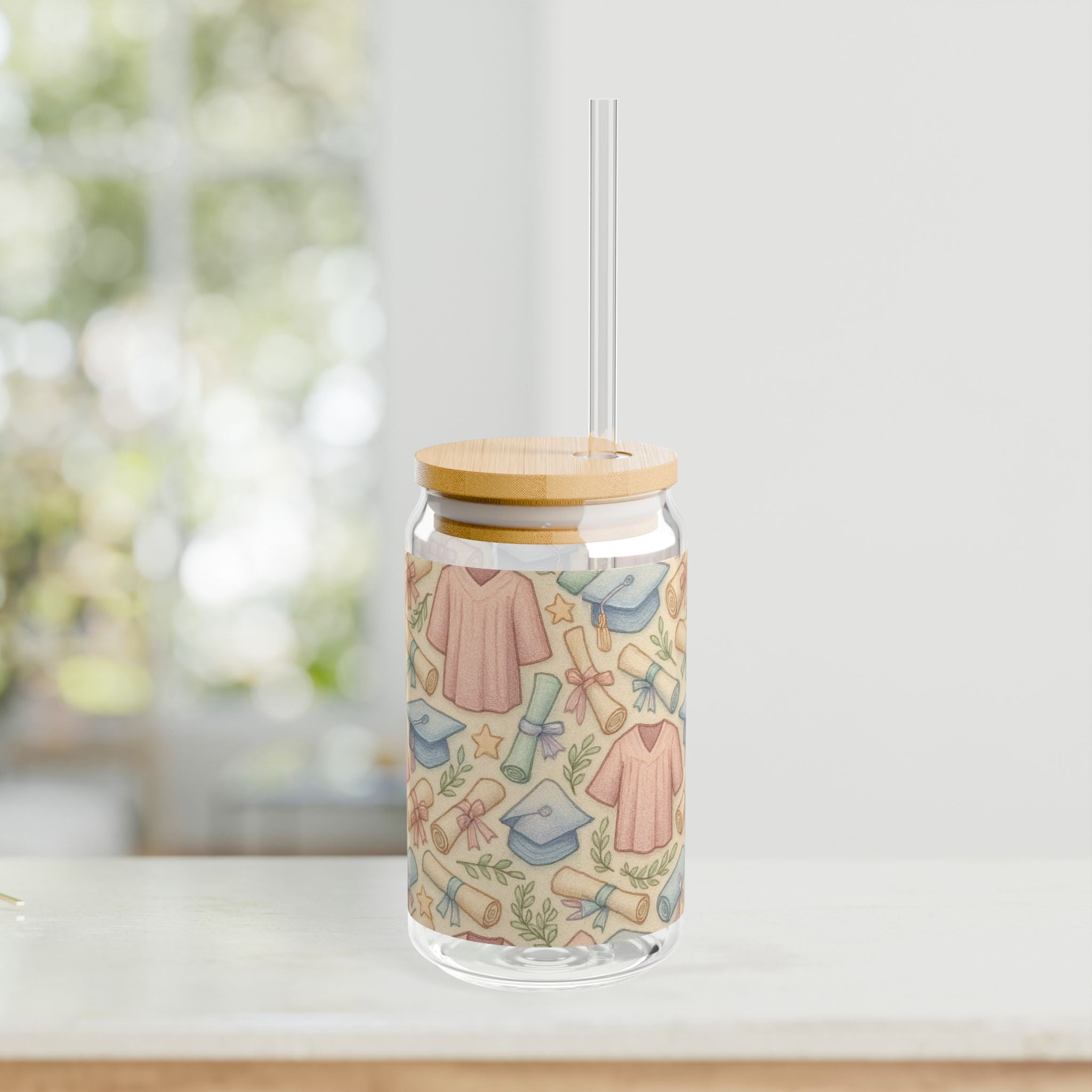 Charming Graduated Sipper Glass