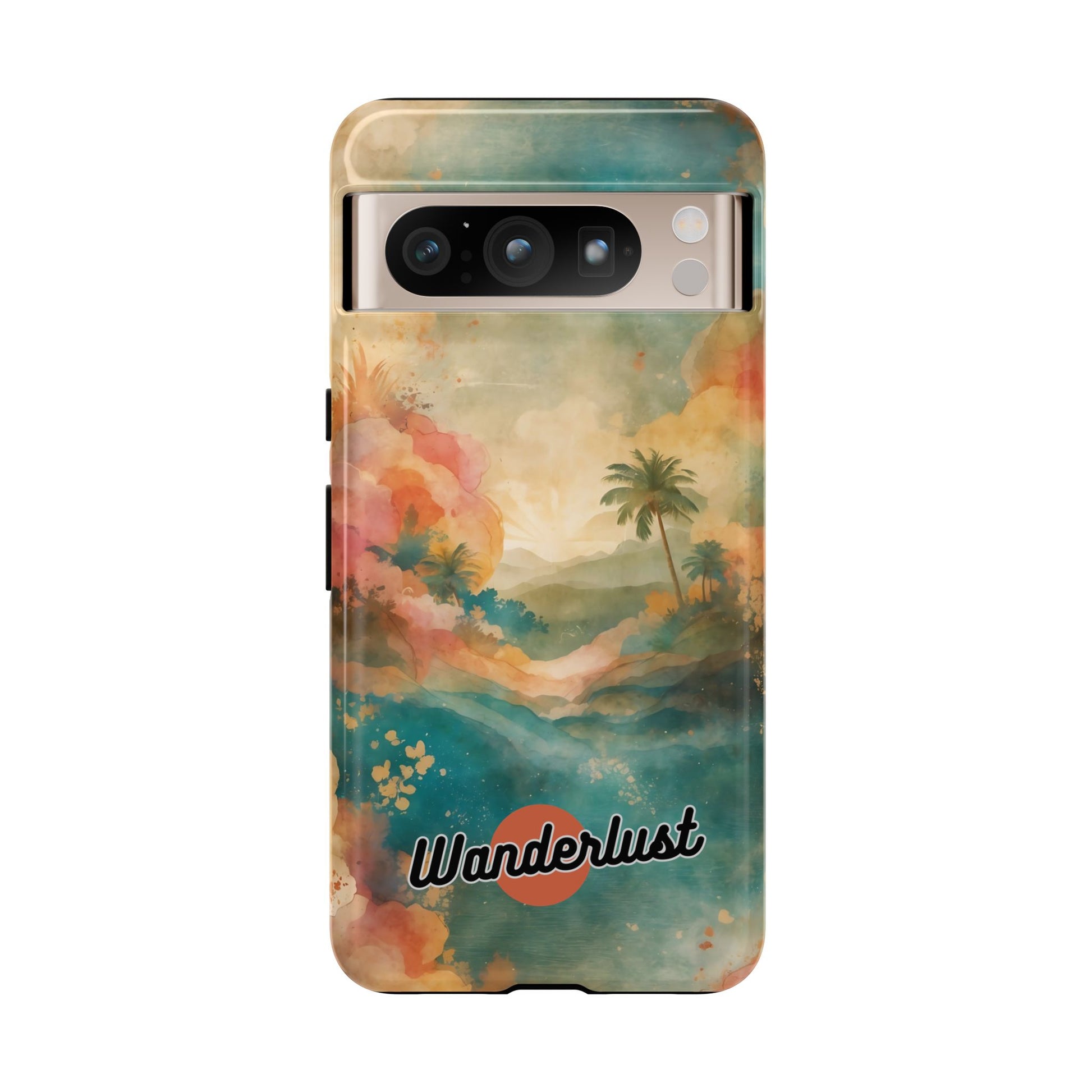 Tropical Earth View Wanderlust Tough Phone Case