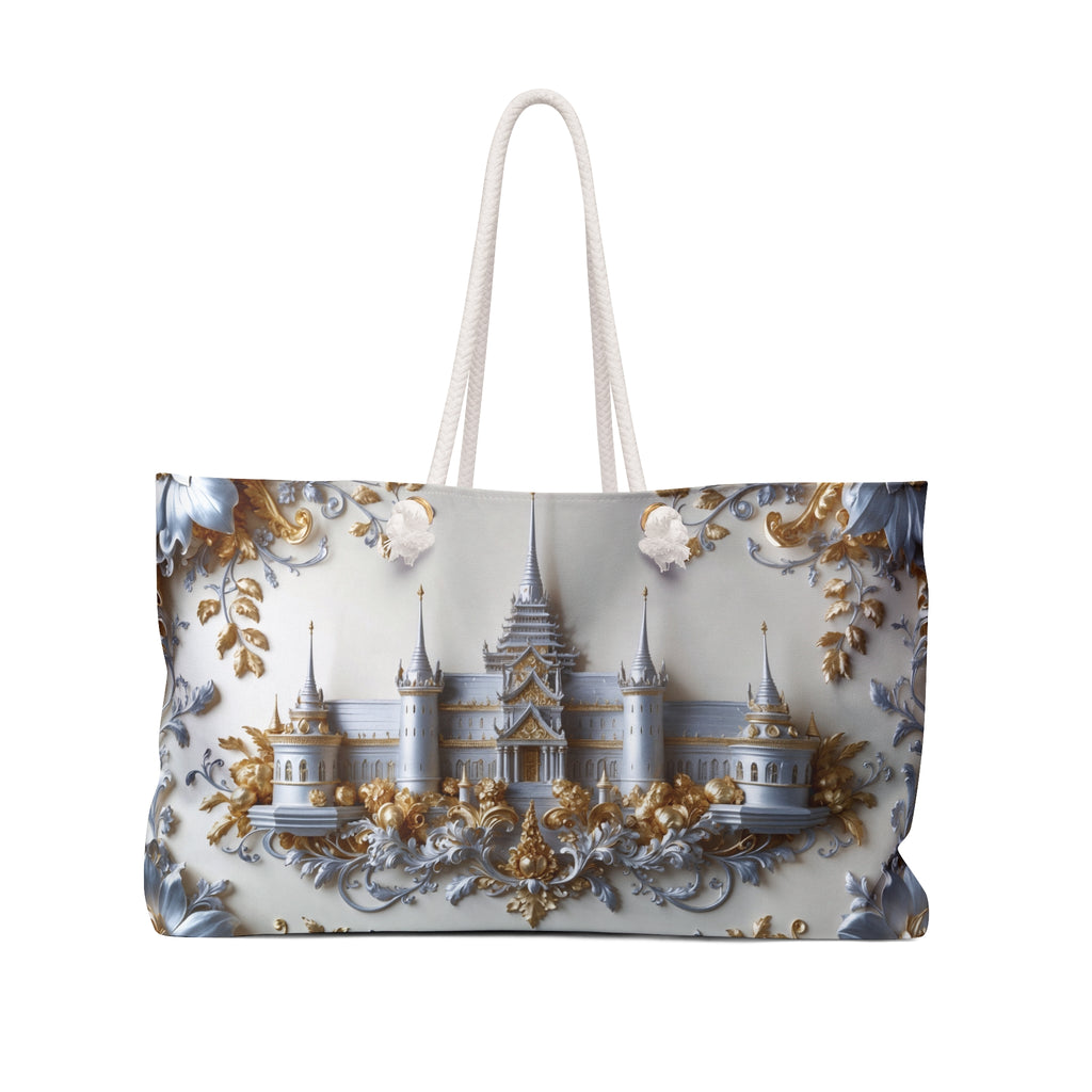 Elegant Castle Weekender Tote Bag