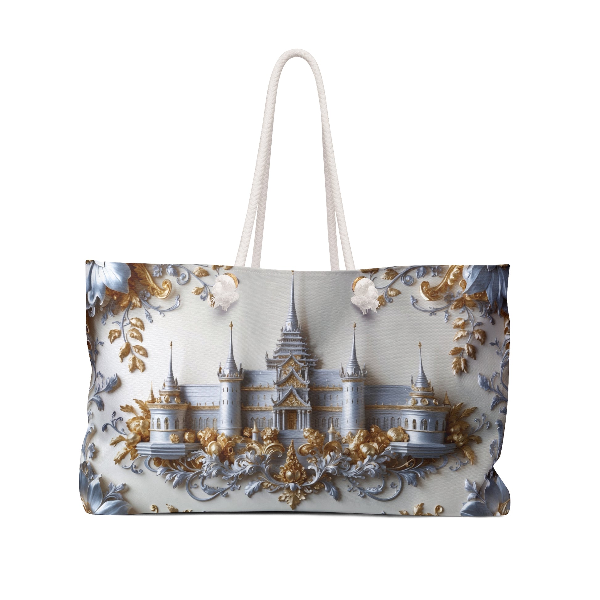 Elegant Castle Weekender Tote Bag