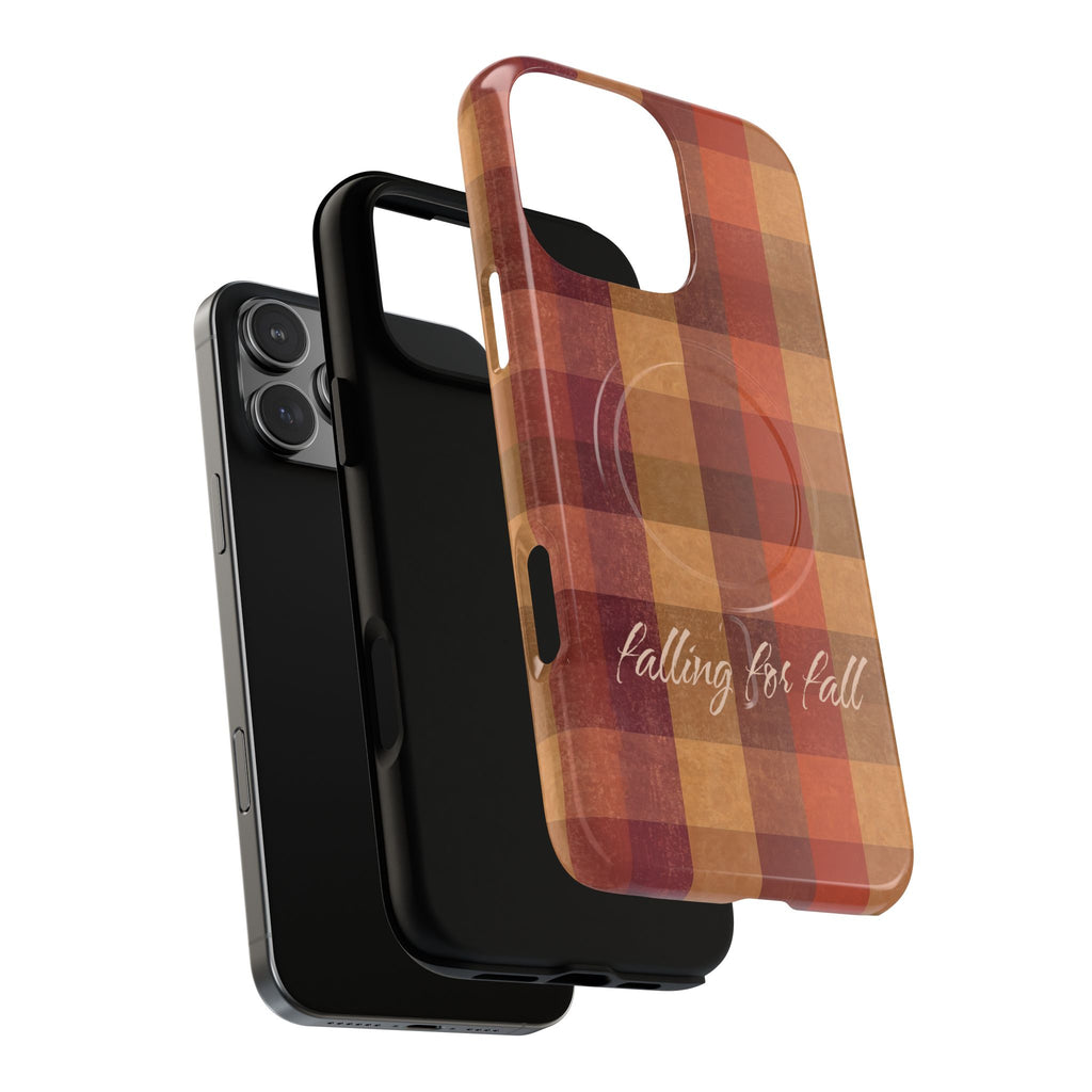 Plaid Tough Magnetic iPhone 7 Case