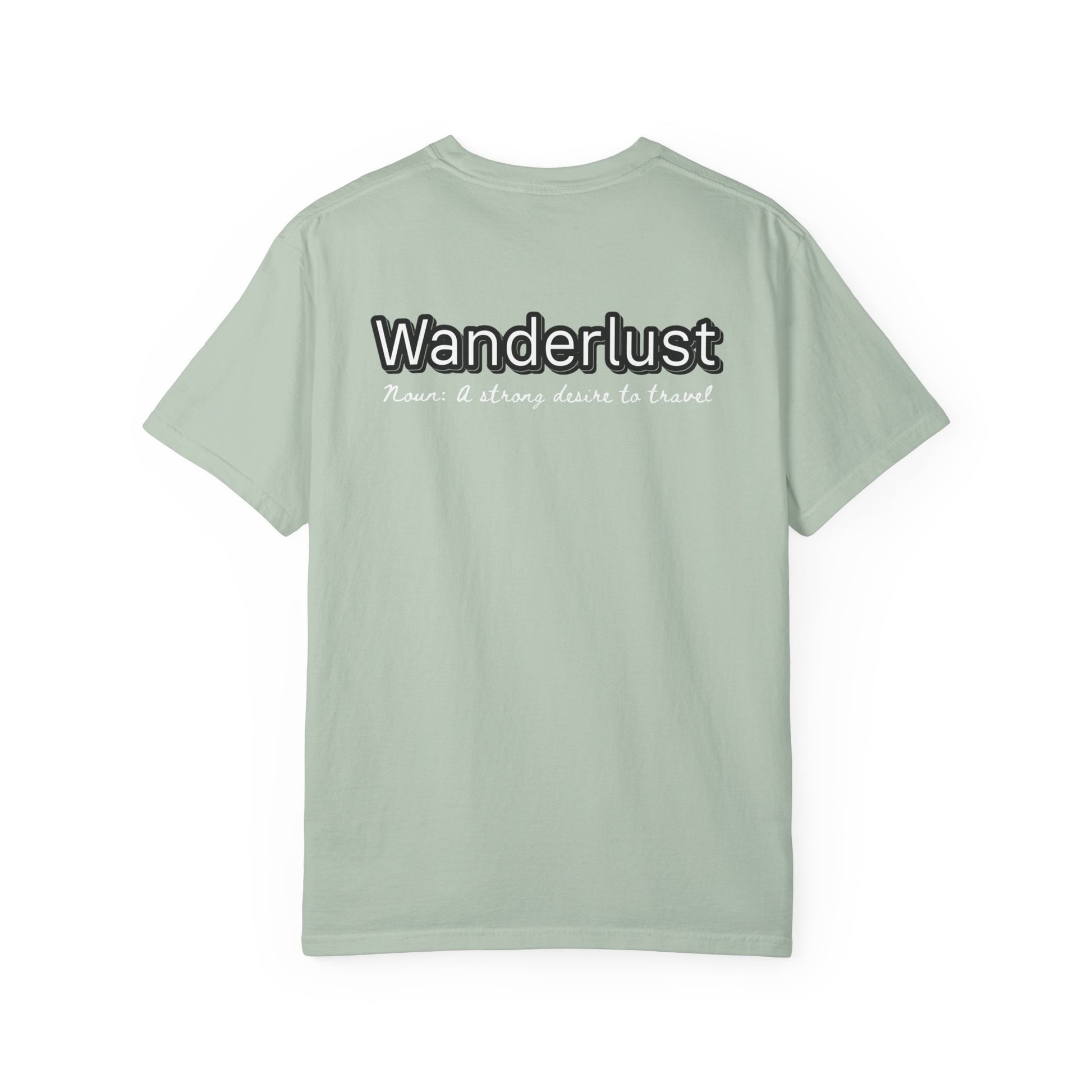 Wanderlust Graphic T-shirt - Summer Colors