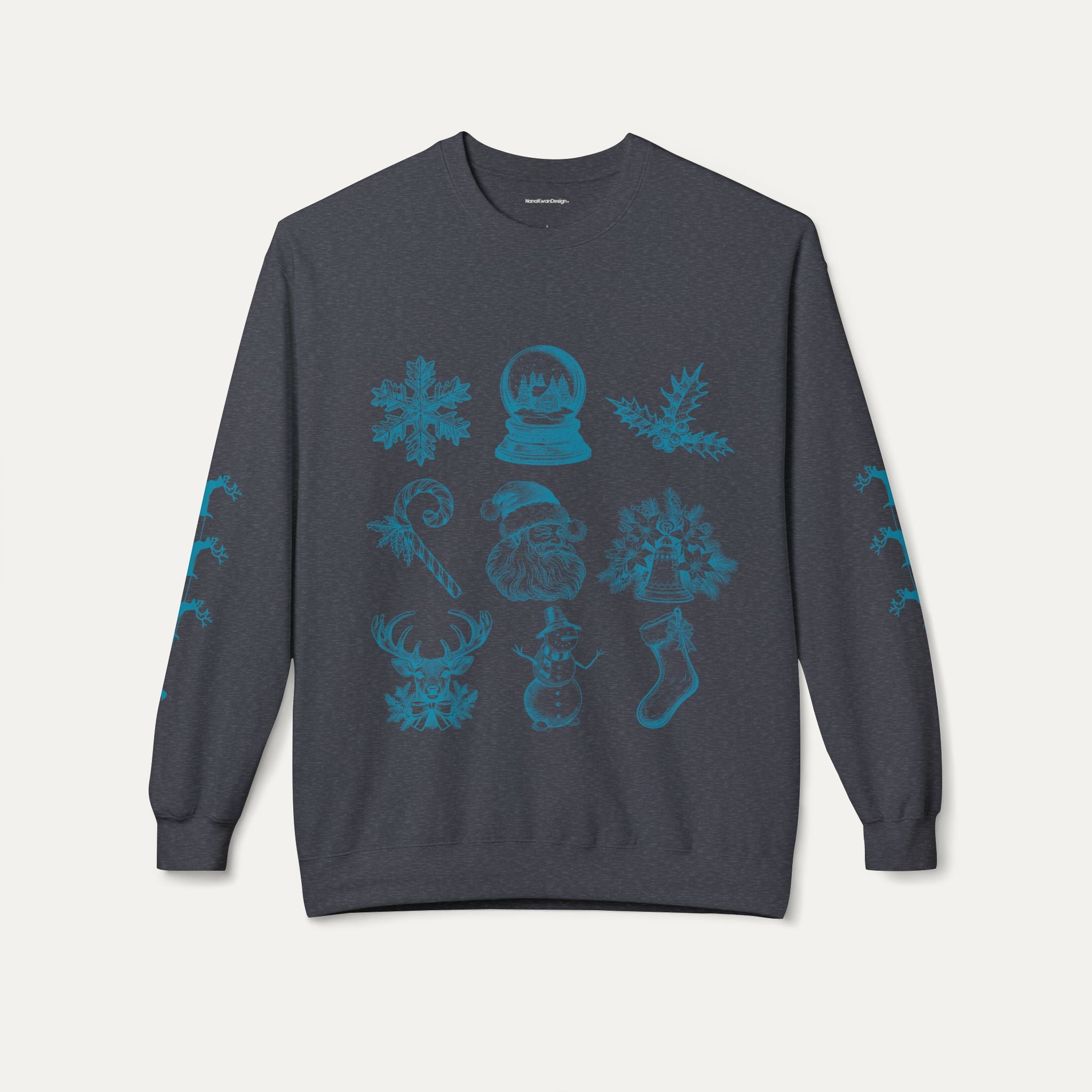 Cozy Holiday Sweatshirt with Winter Designs