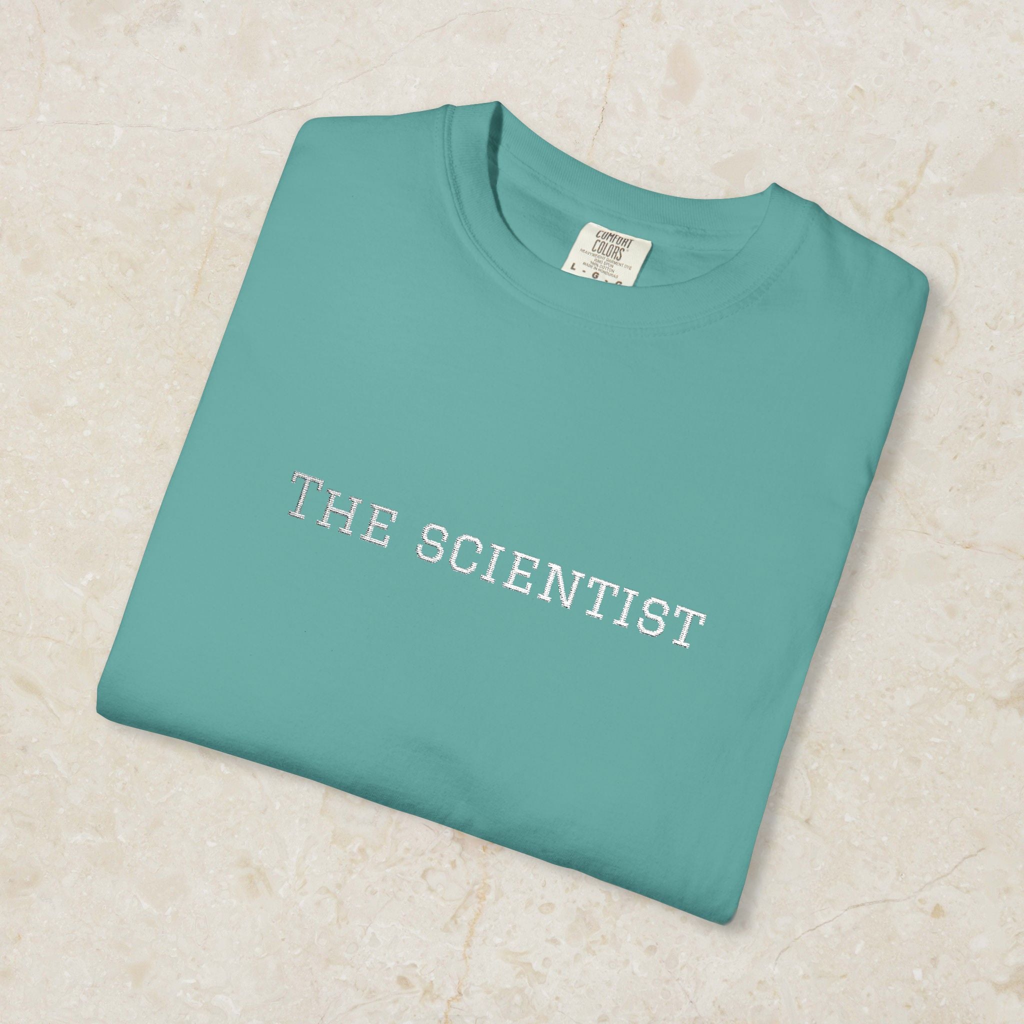Embroidered Scientist Unisex T-Shirt