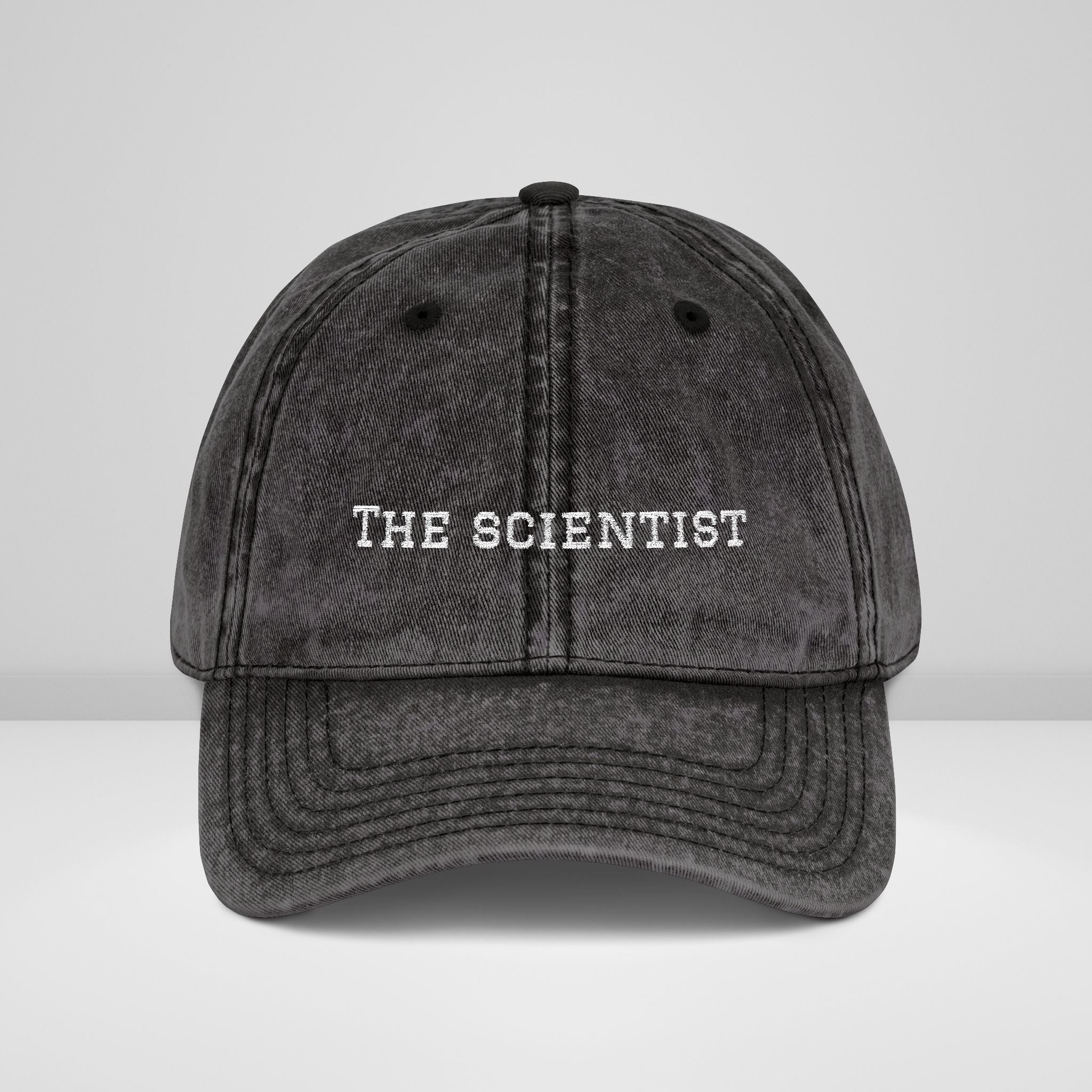 Embroidery Cap - The Scientist Vintage Style