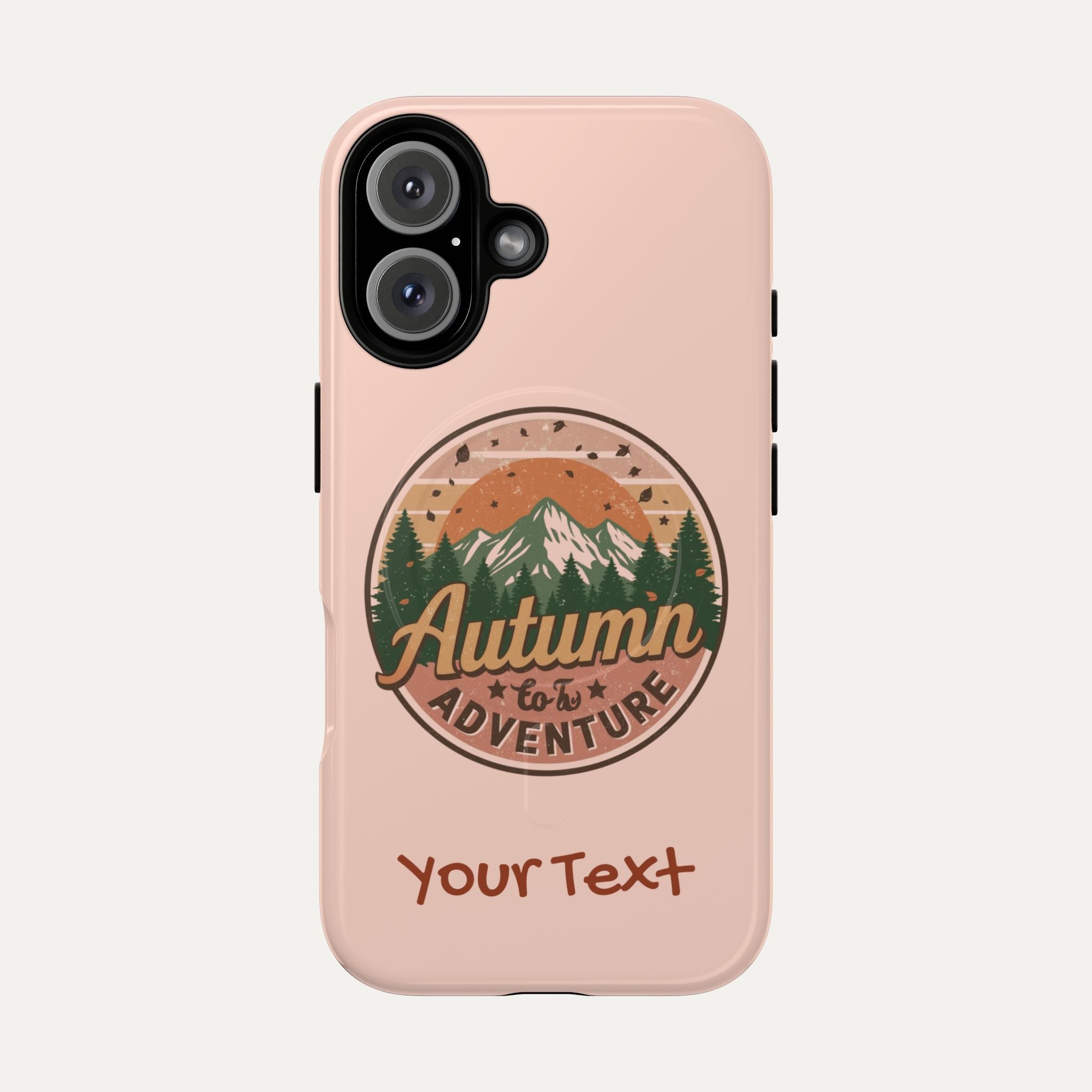 Autumn Adventure Magnetic Phone Case, Personalized Phone Cover