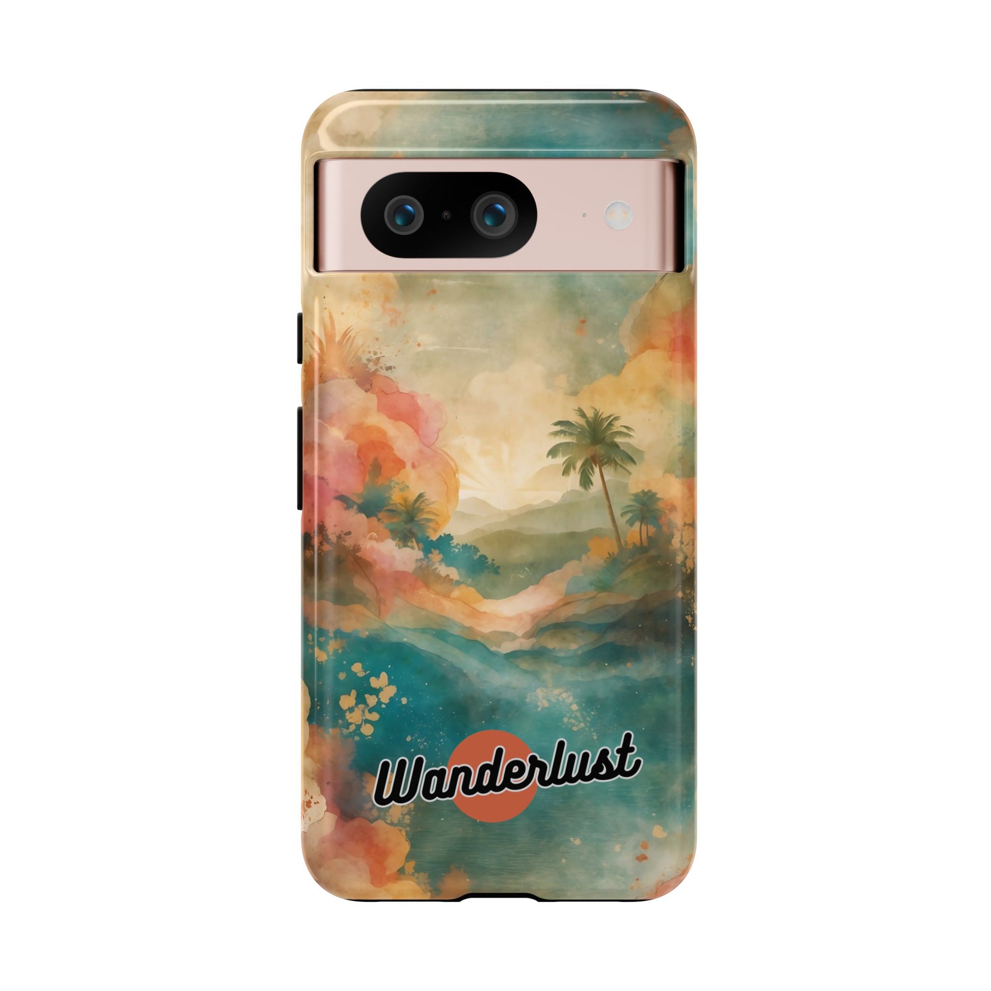 Tropical Earth View Wanderlust Tough Phone Case