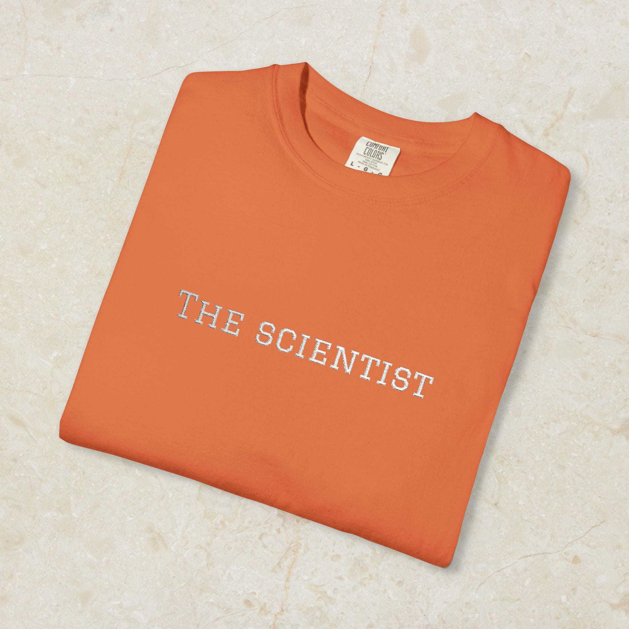 Embroidered Scientist Unisex T-Shirt