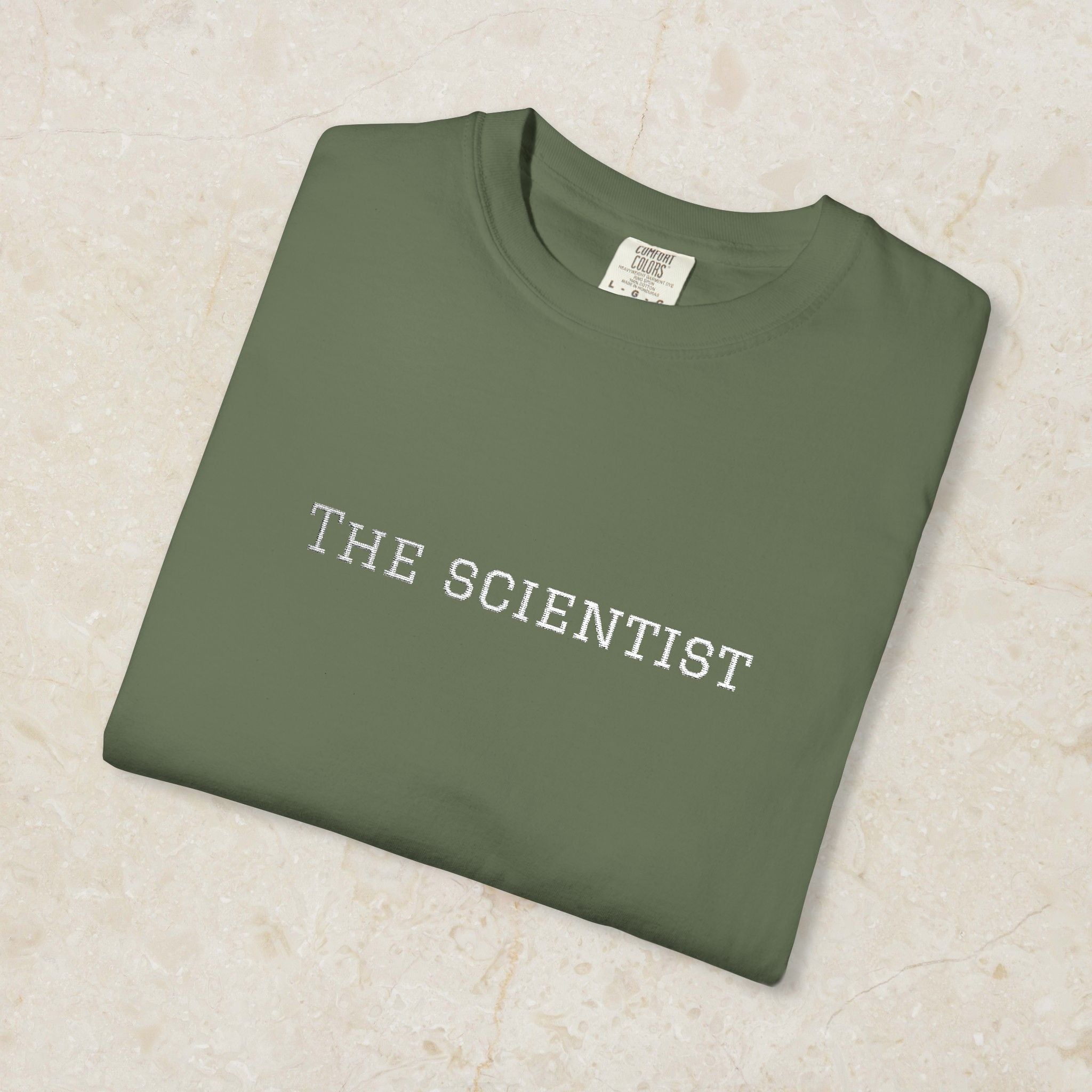 Embroidered Scientist Unisex T-Shirt