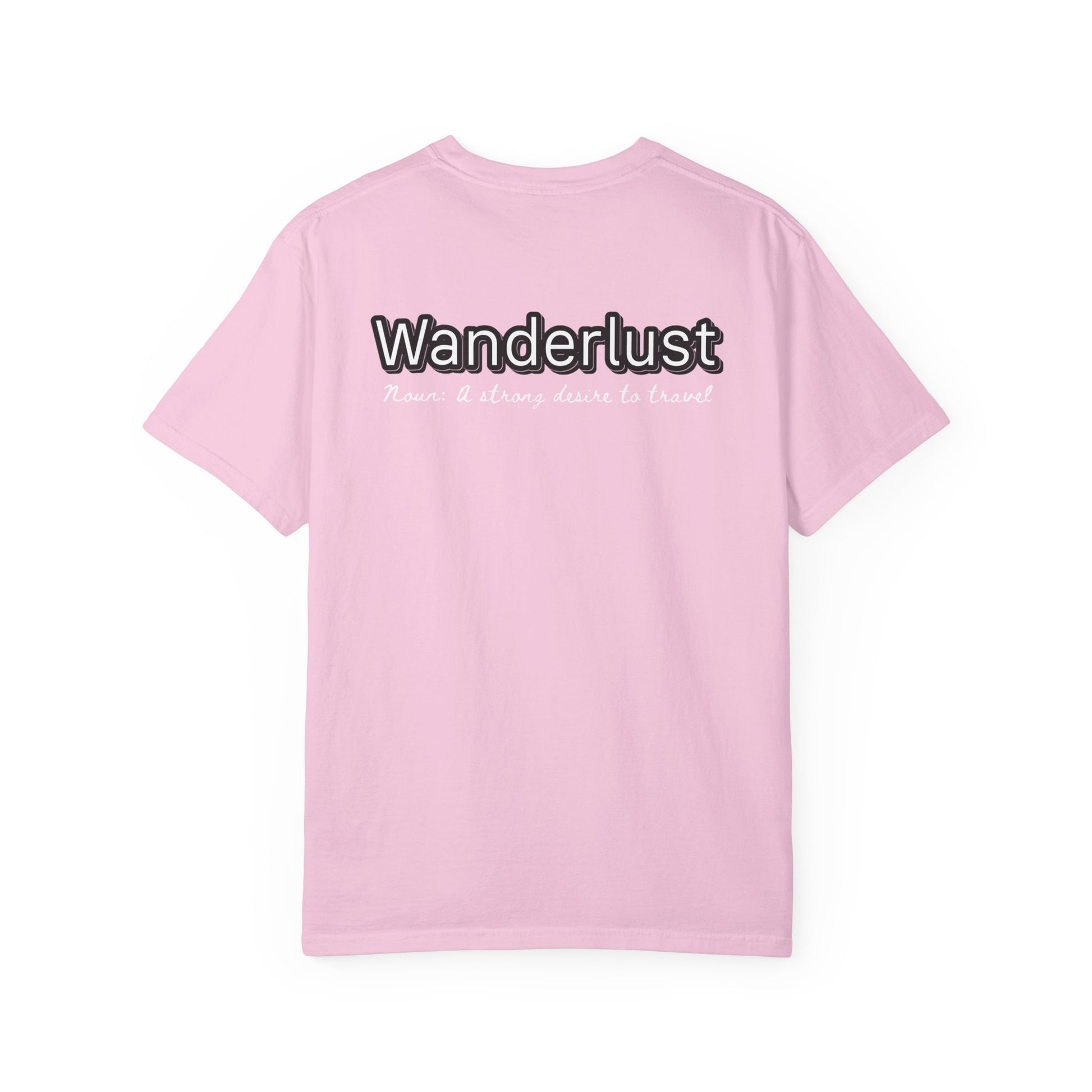 Wanderlust Graphic T-shirt - Summer Colors