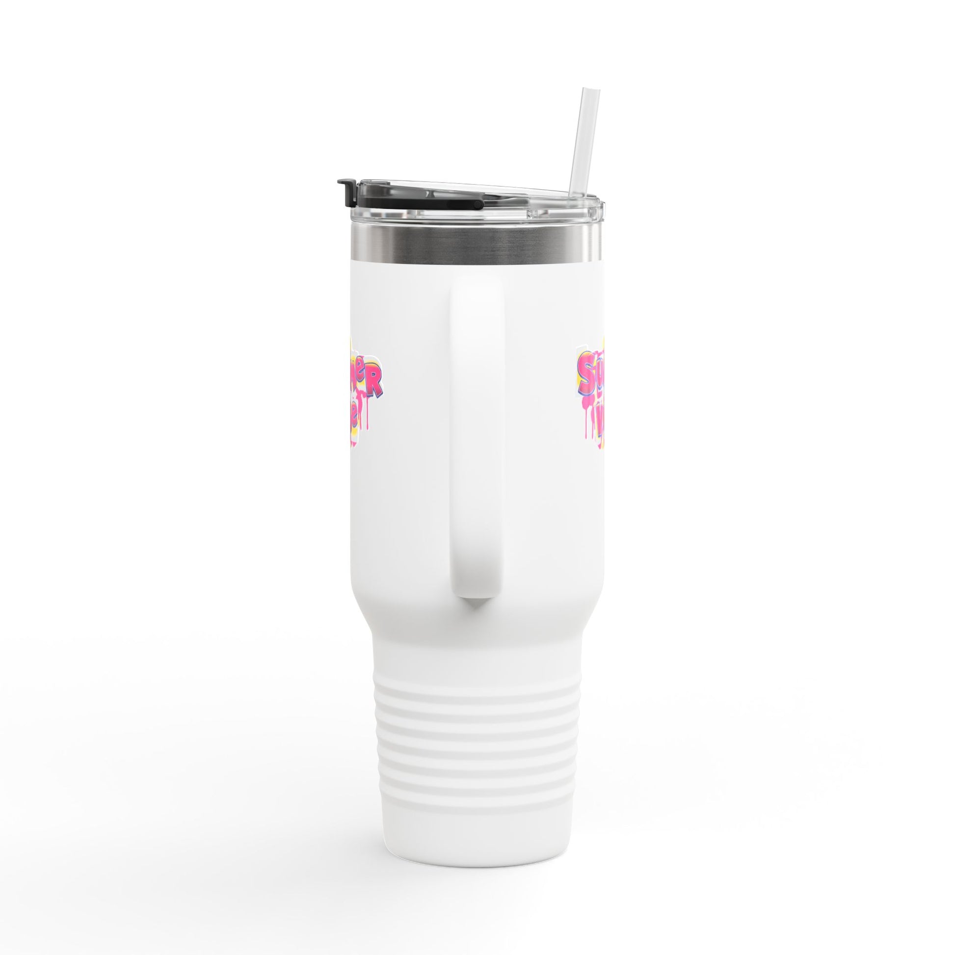 Vibrant Summer Vibes Travel Mug
