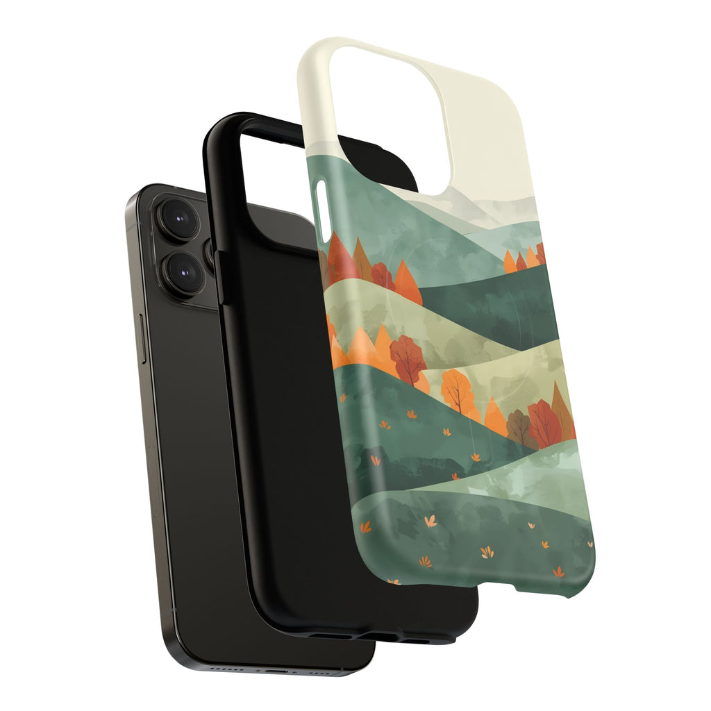 Nature-Inspired Tough Magnetic Cases