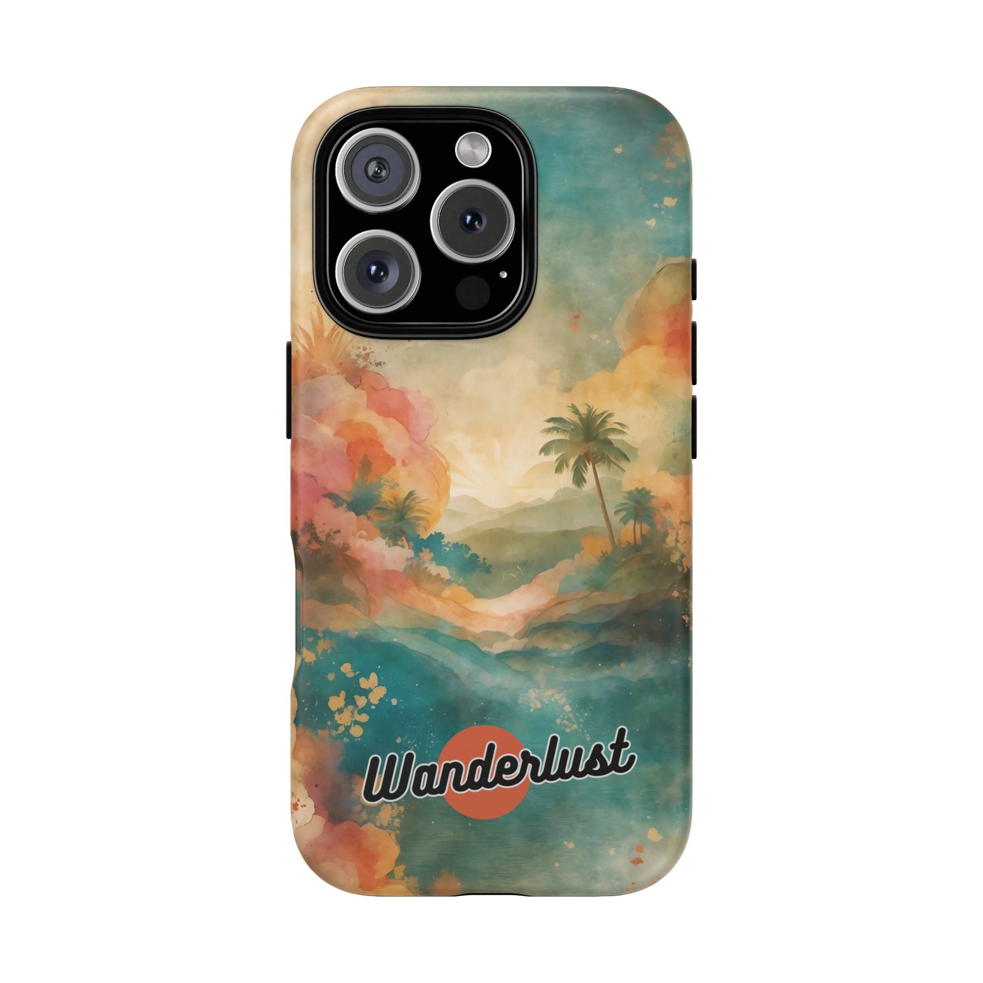 Tropical Earth View Wanderlust Tough Phone Case