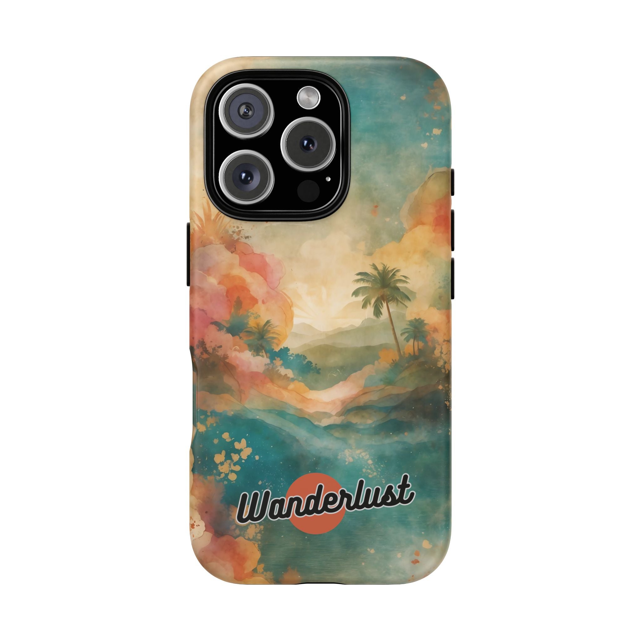 Tropical Earth View Wanderlust Tough Phone Case
