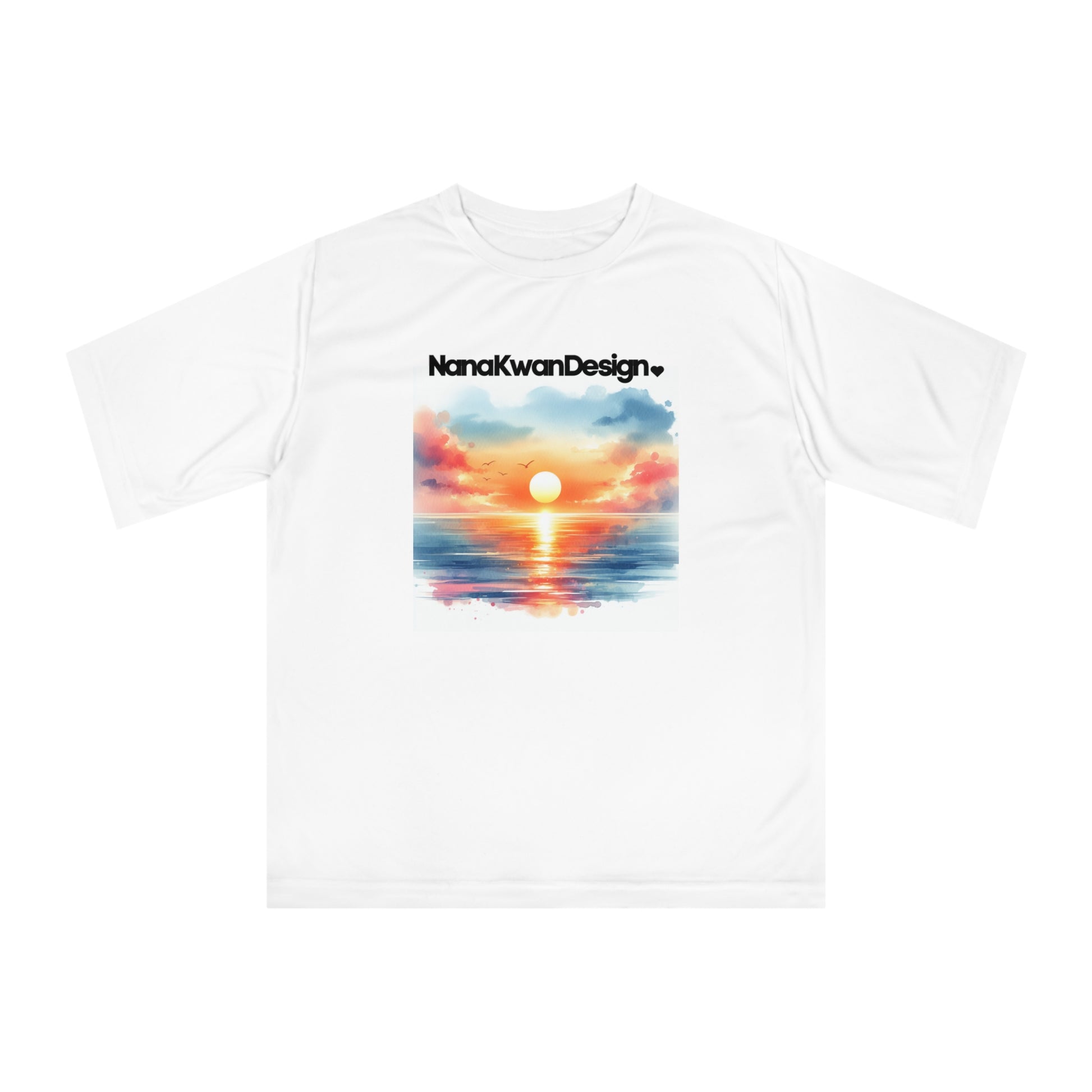 Sunset Serenity Performance T-shirt