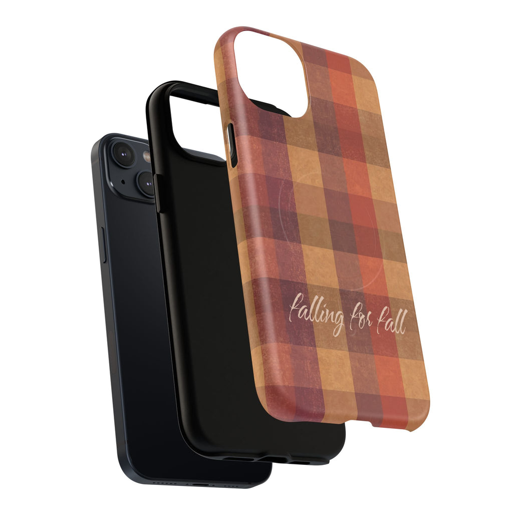 Plaid Tough Magnetic iPhone 7 Case