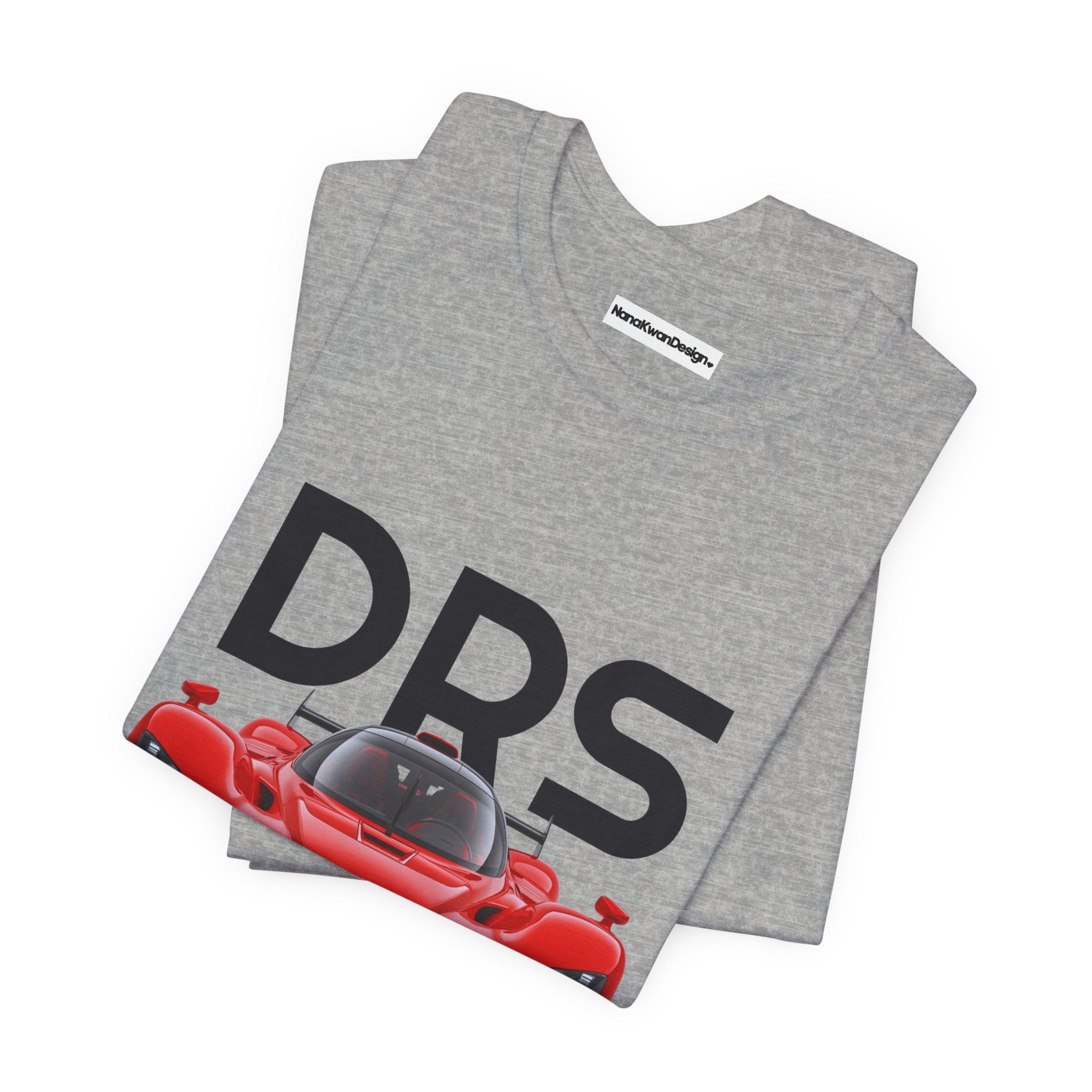 Racing-Inspired Unisex Jersey Tee - Don't Race, Skip