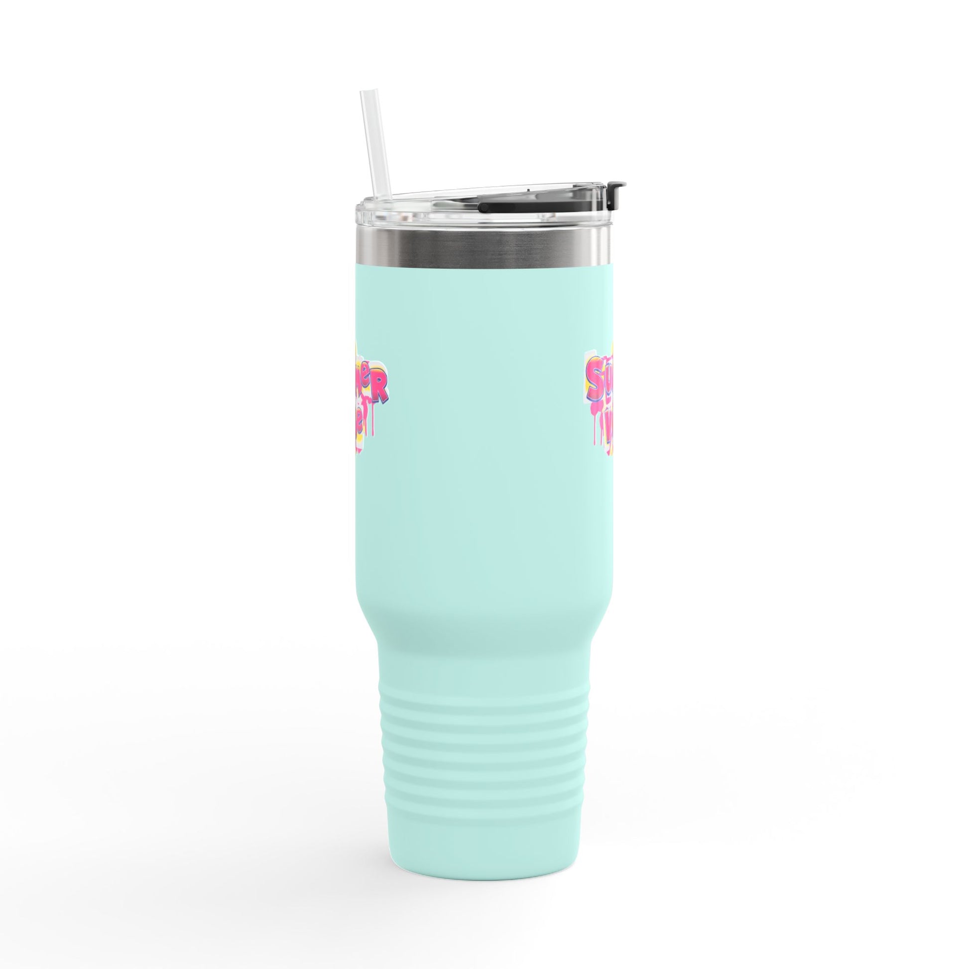 Vibrant Summer Vibes Travel Mug
