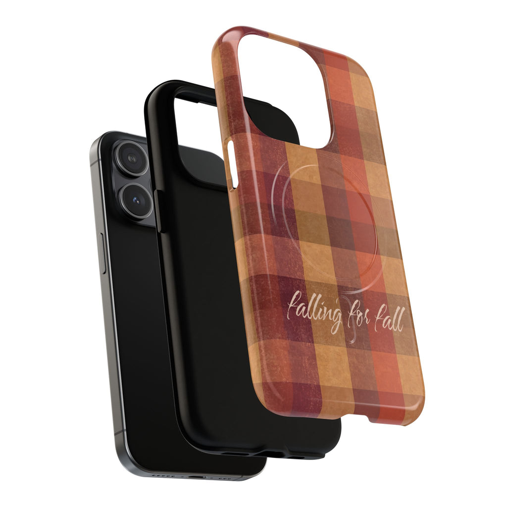 Plaid Tough Magnetic iPhone 7 Case