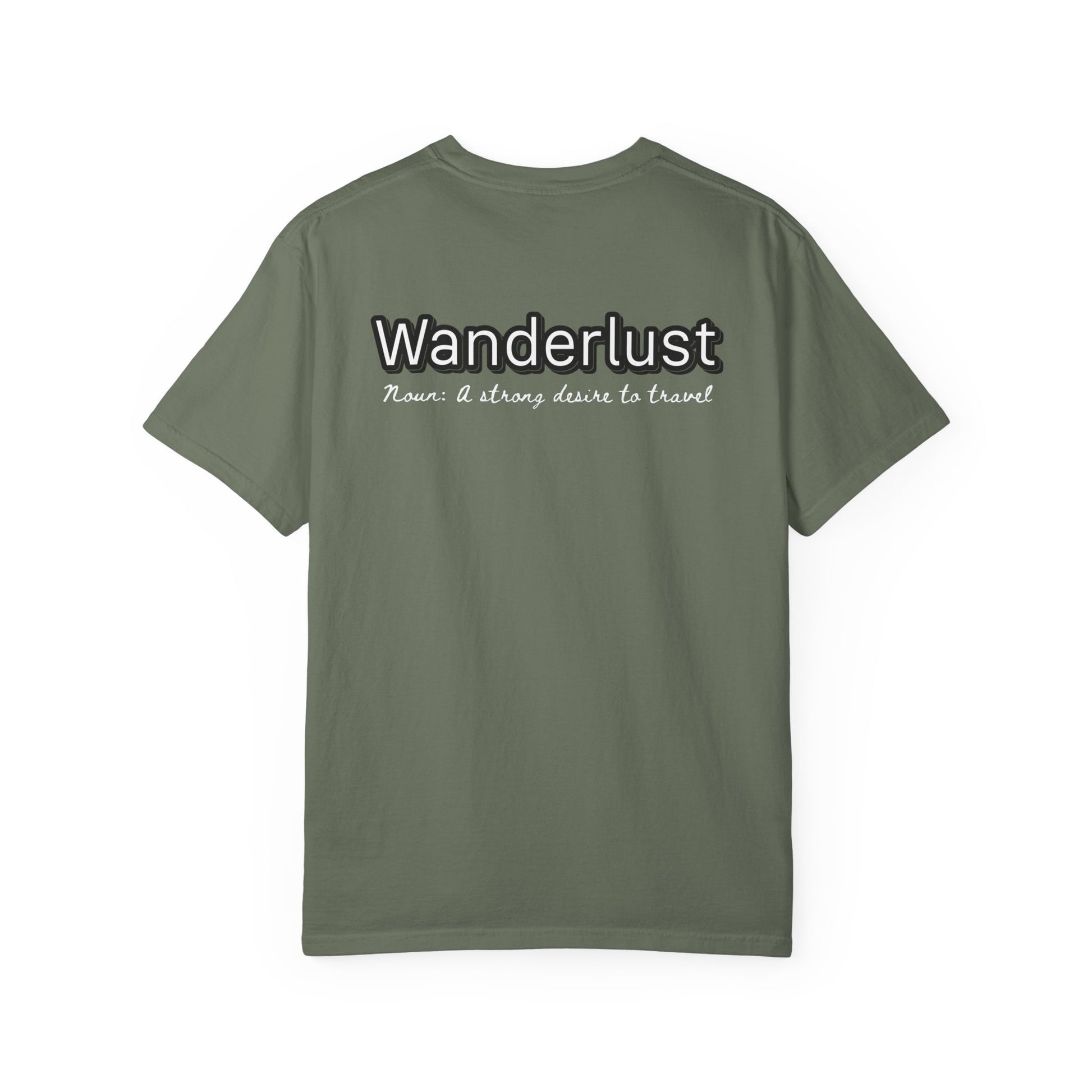 Wanderlust Graphic T-shirt - Summer Colors