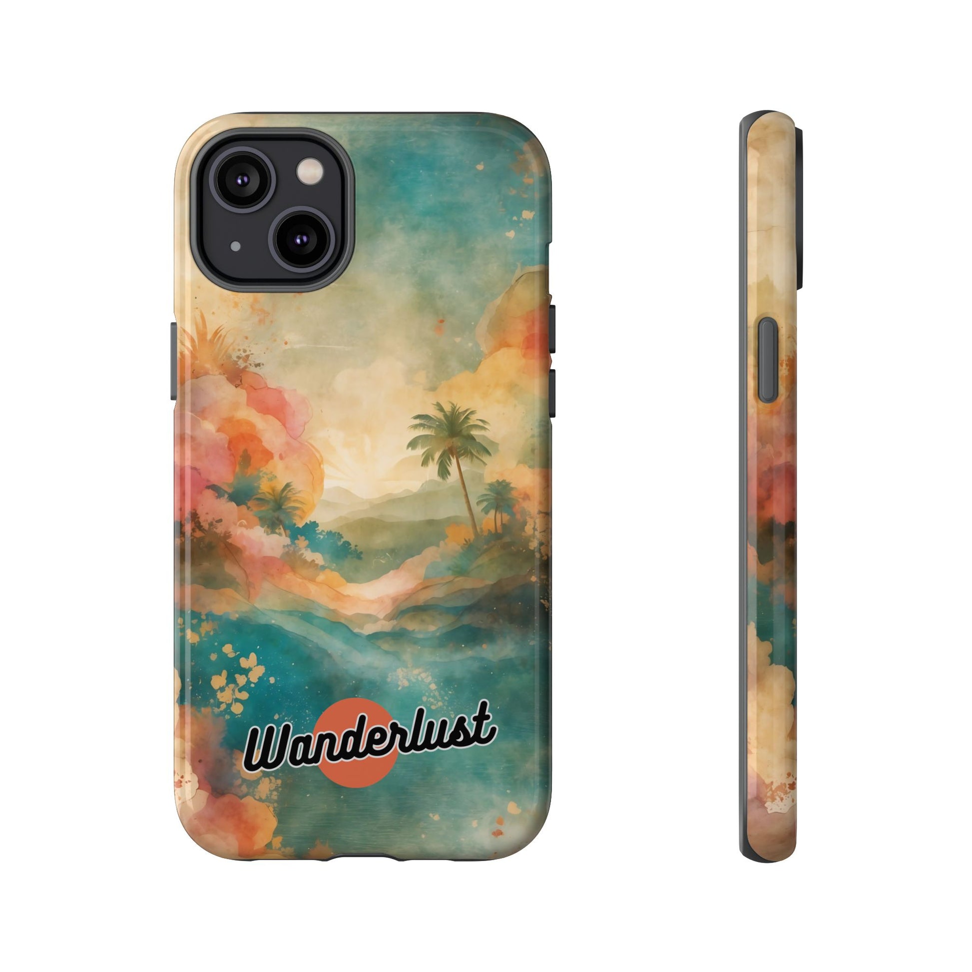 Tropical Earth View Wanderlust Tough Phone Case