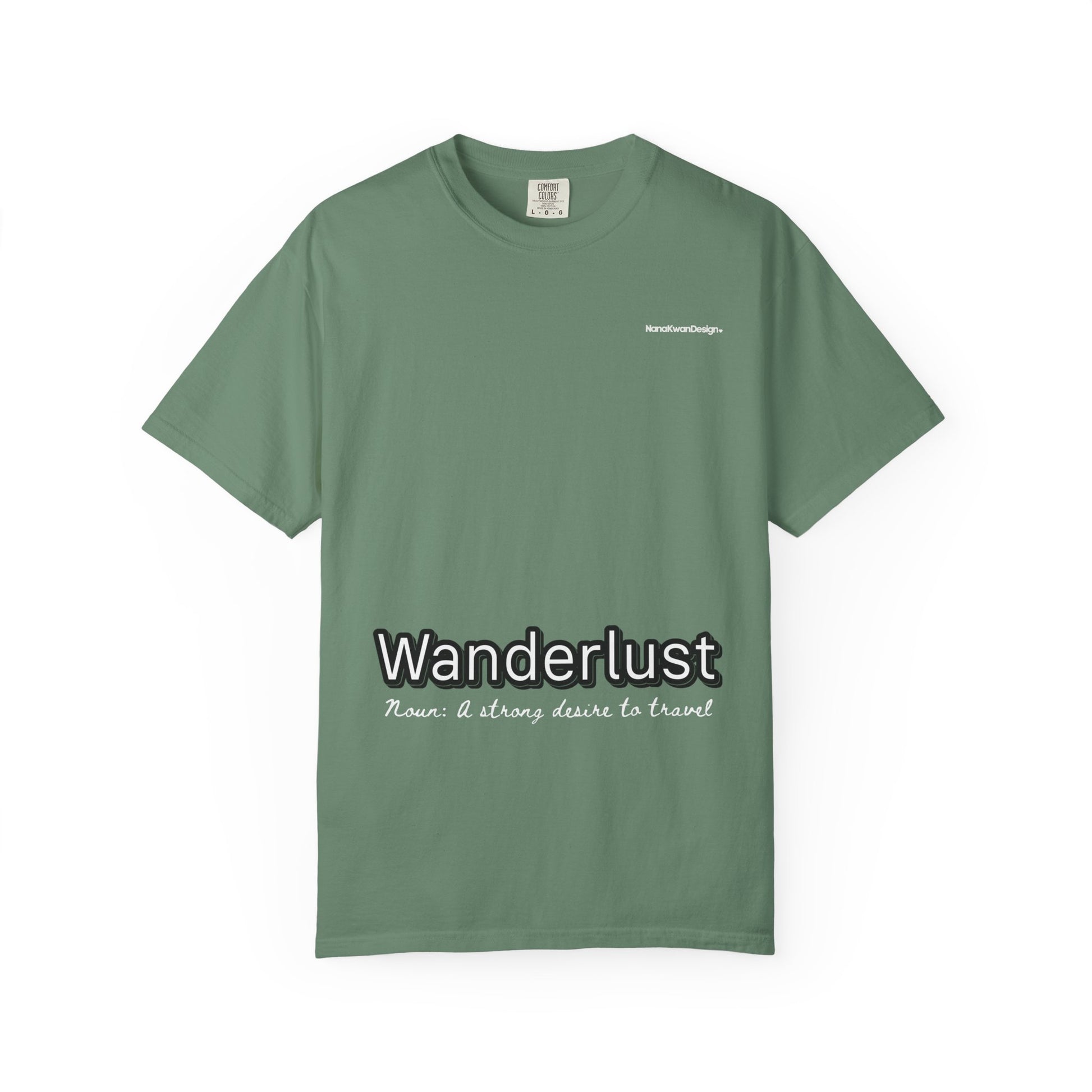 Wanderlust Graphic T-shirt - Summer Colors