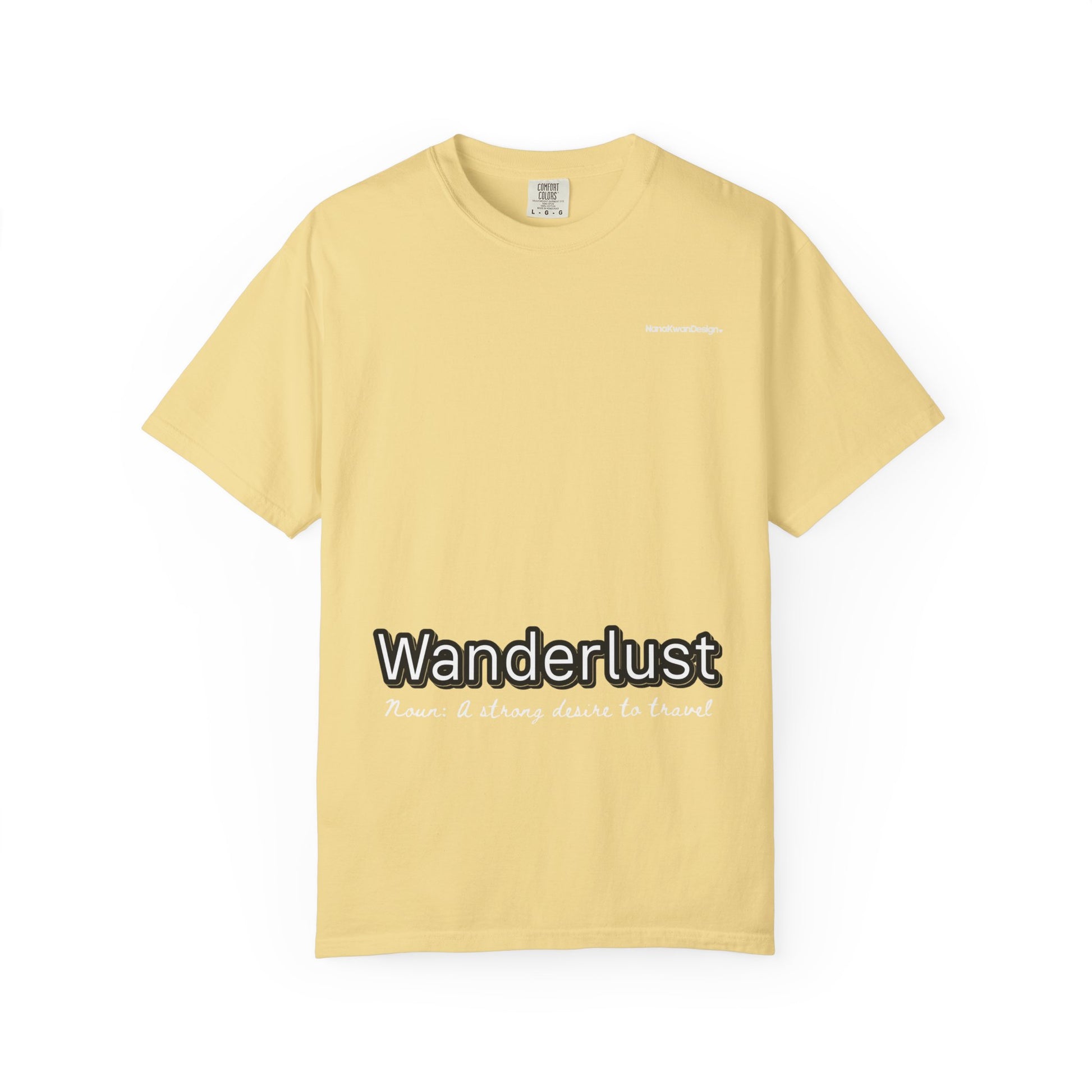 Wanderlust Graphic T-shirt - Summer Colors