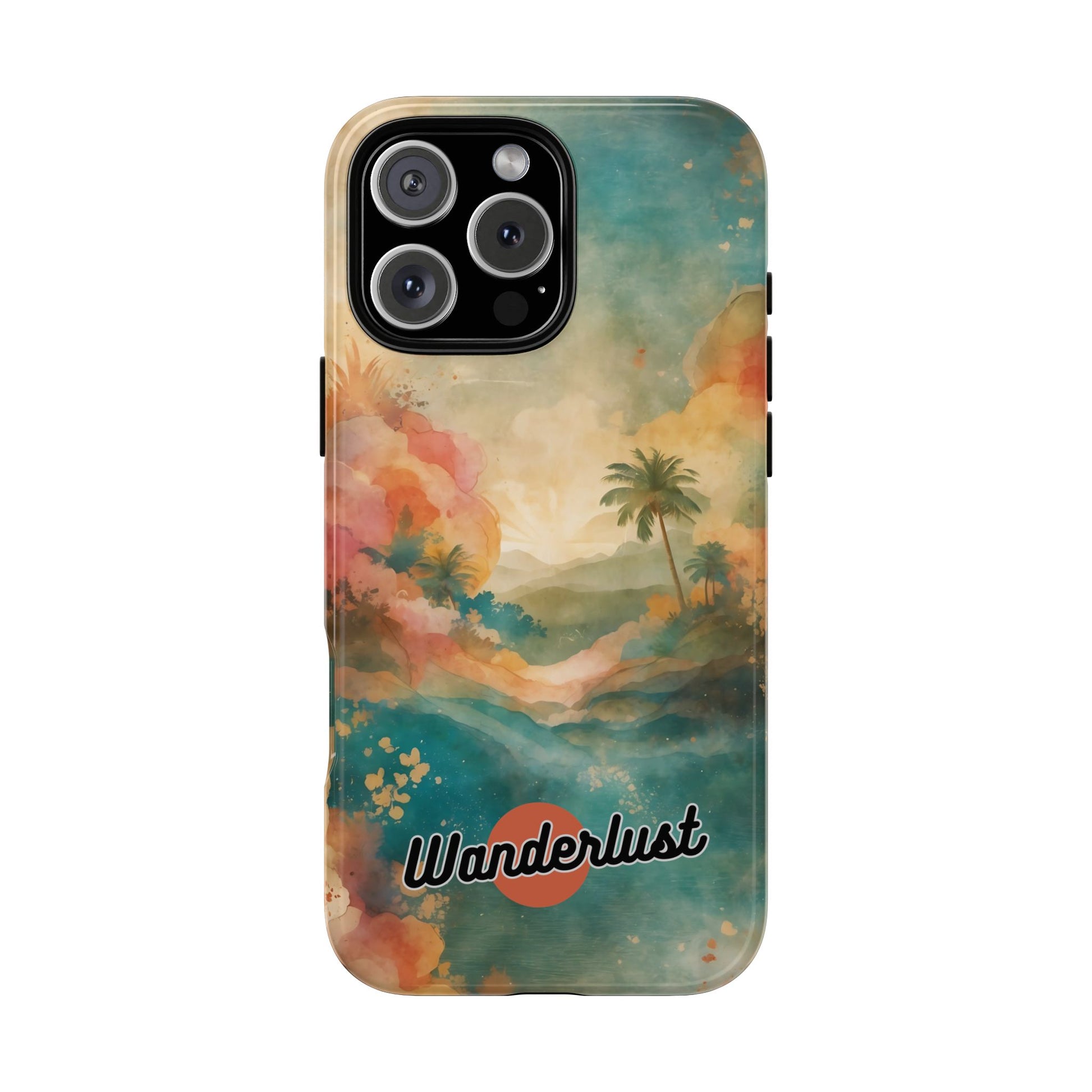 Tropical Earth View Wanderlust Tough Phone Case