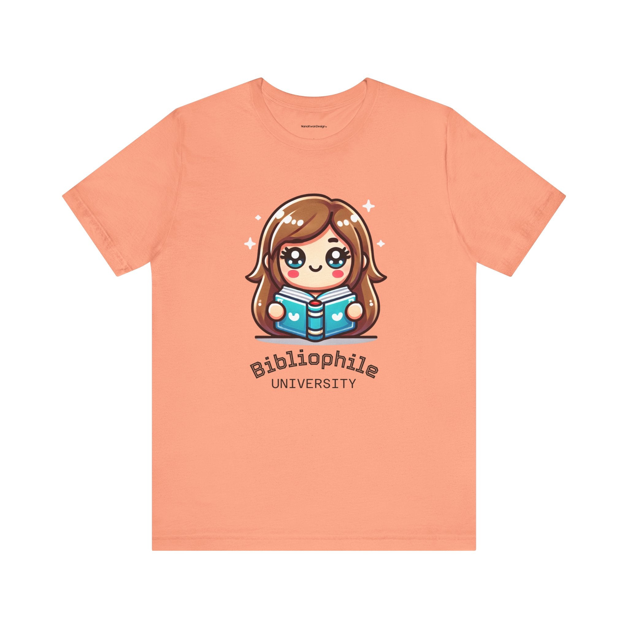 Cute Bibliophile University Tee