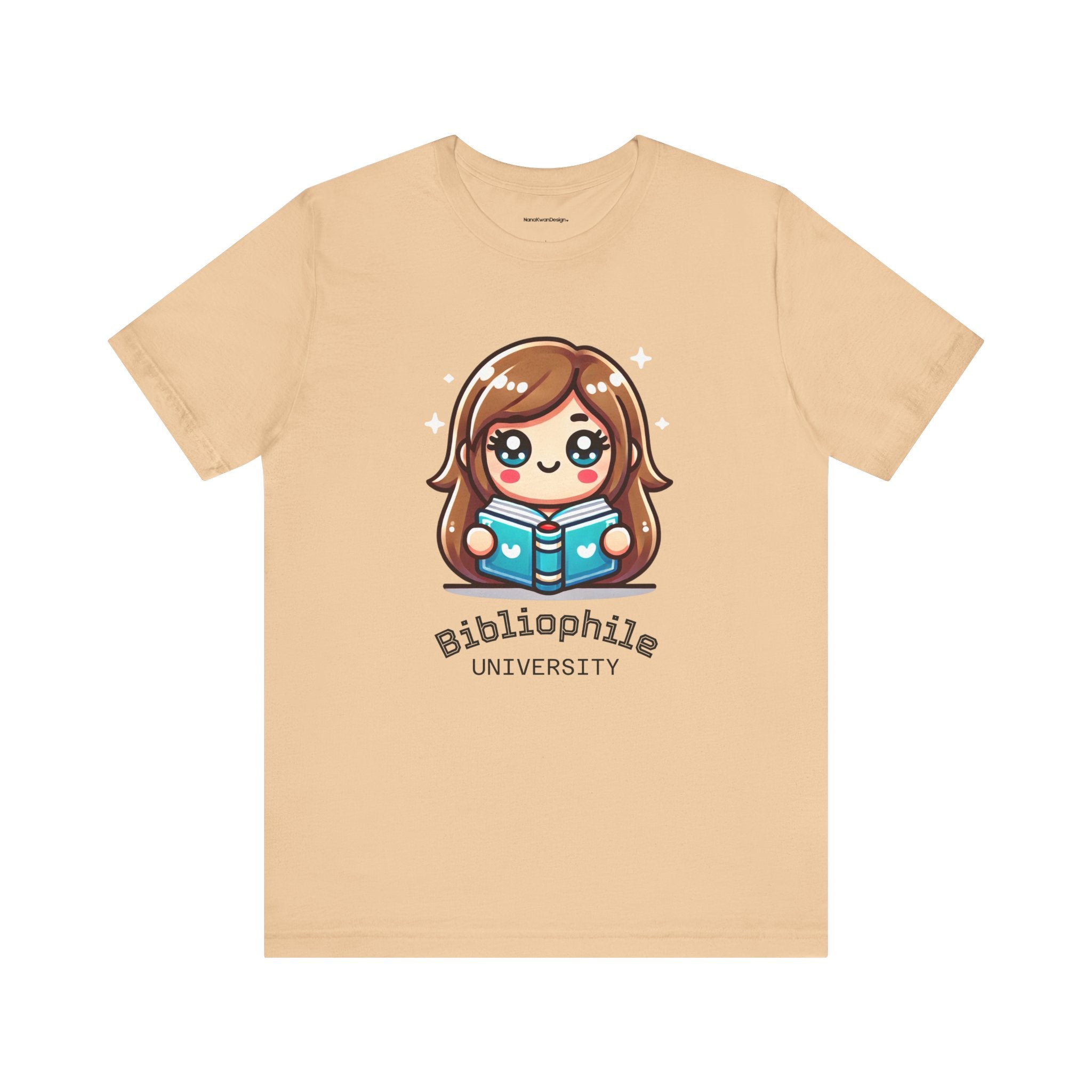 Cute Bibliophile University Tee