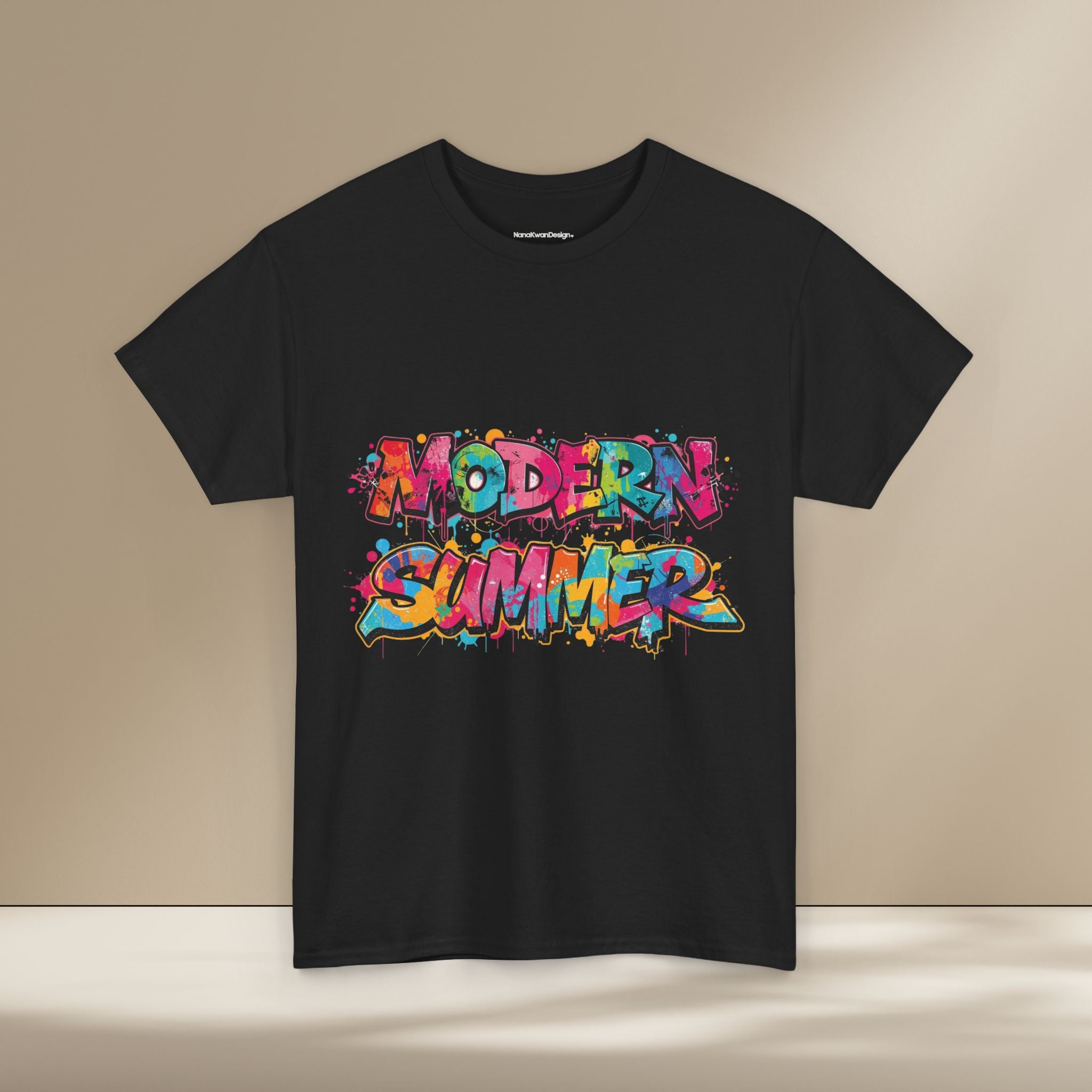 Graffiti Style Summer Women Tee