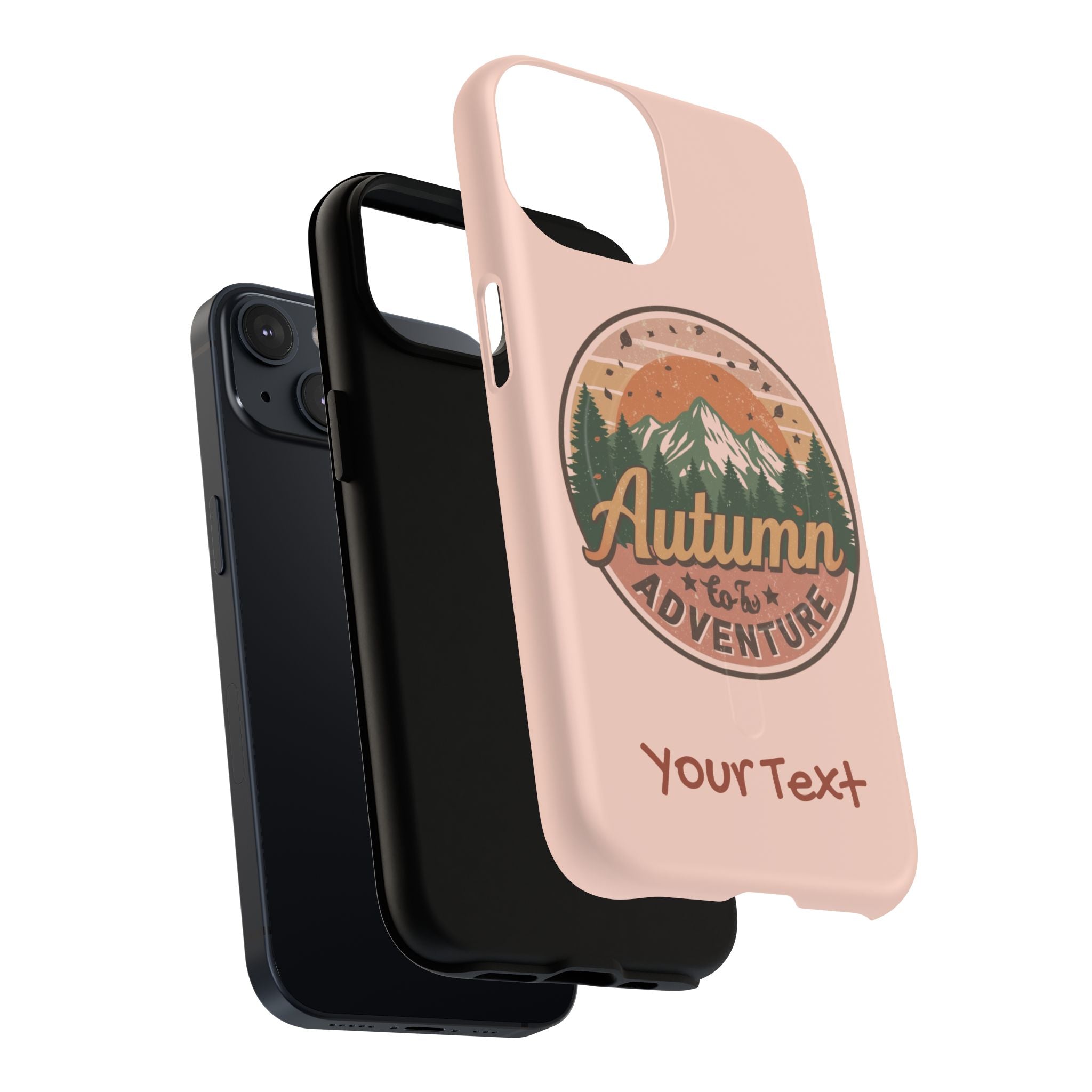 Autumn Adventure Magnetic Phone Case, Personalized Phone Cover