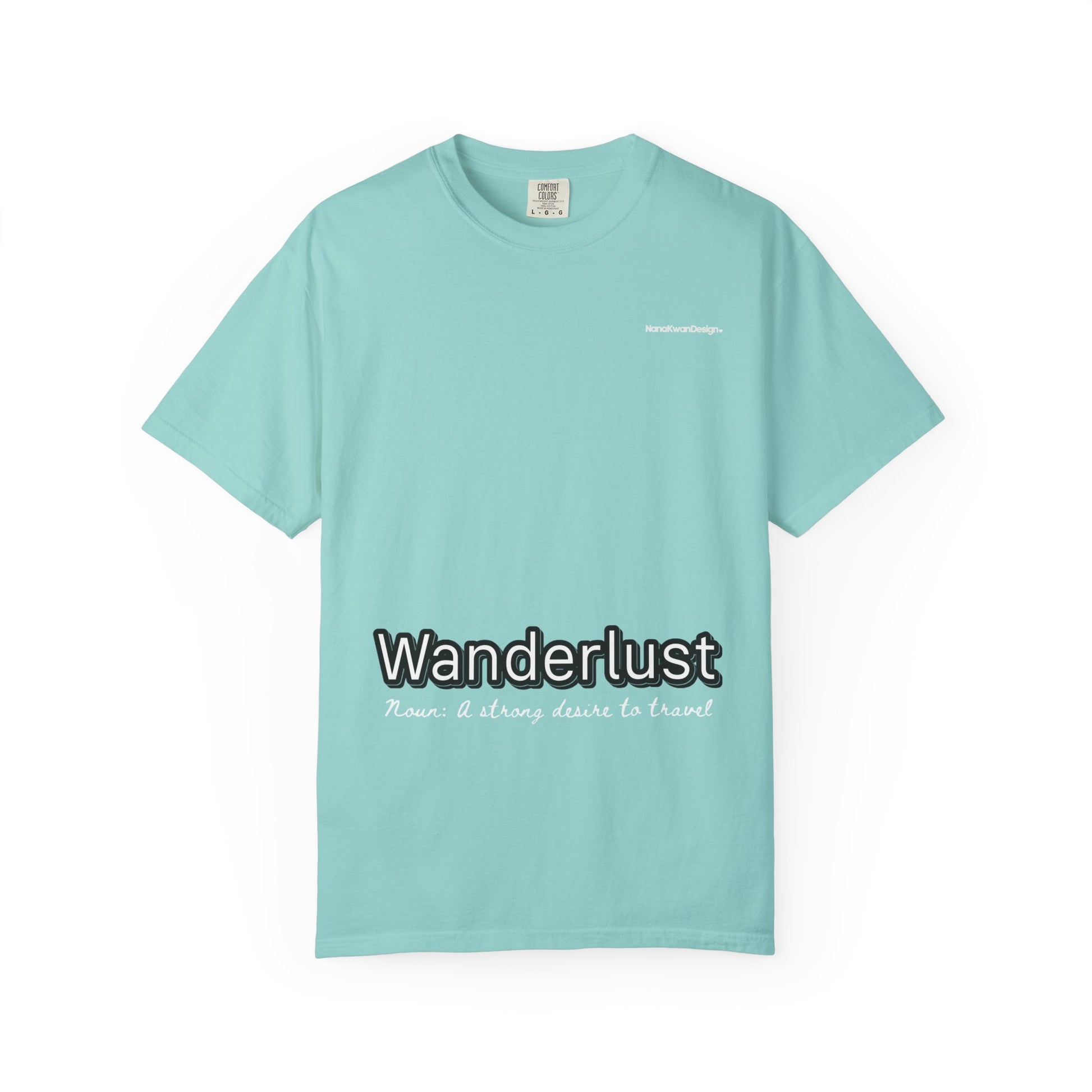 Wanderlust Graphic T-shirt - Summer Colors