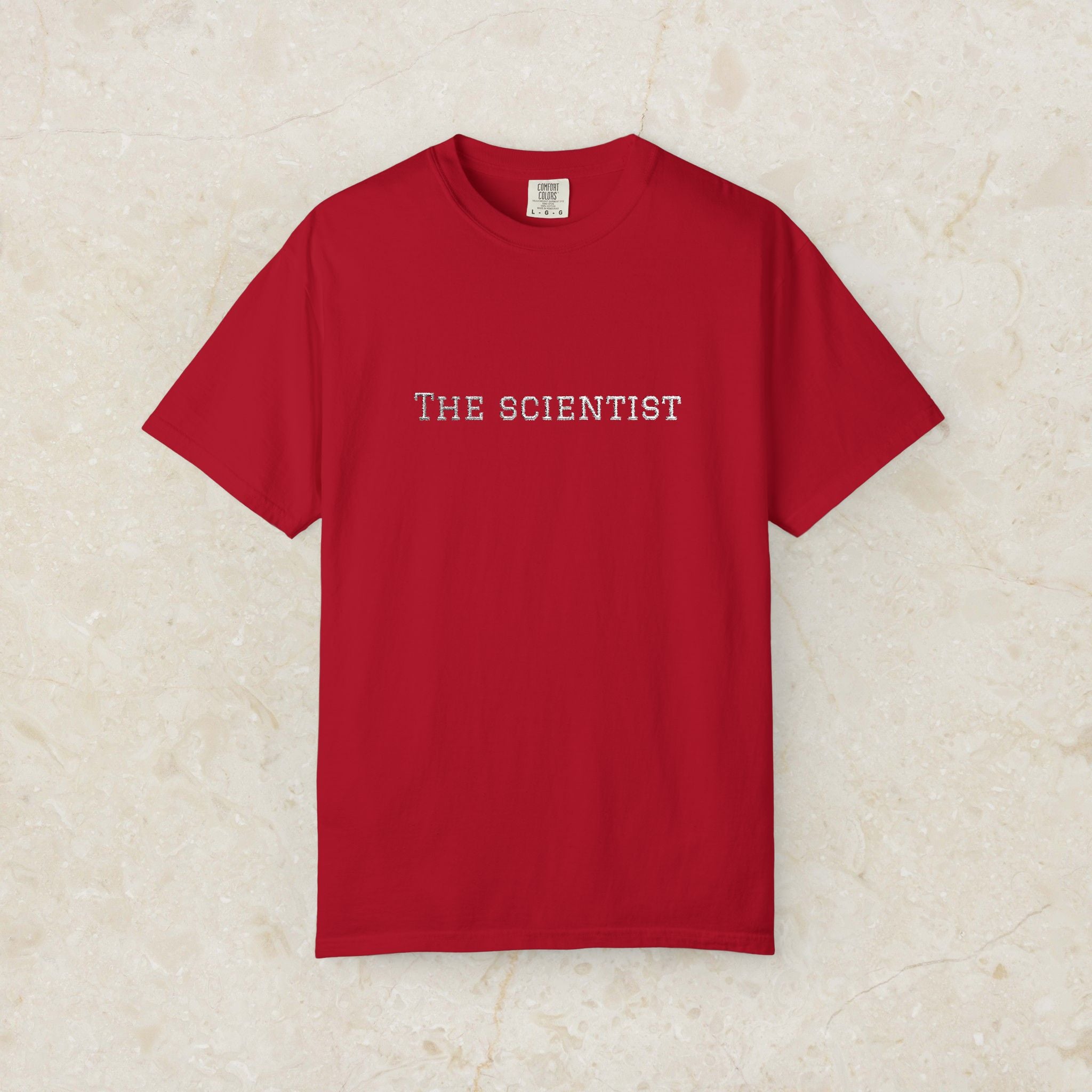 Embroidered Scientist Unisex T-Shirt