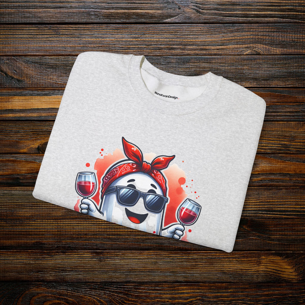 Wine Boo Sweatshirt