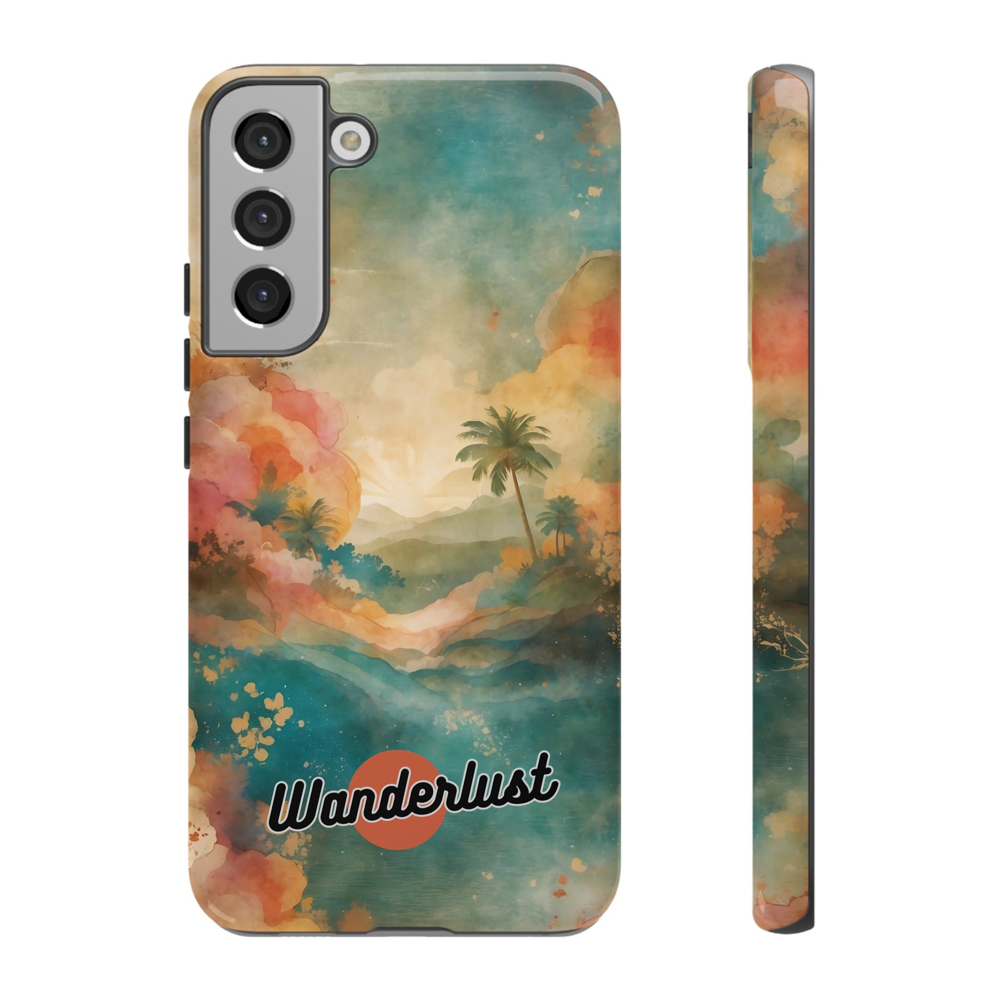 Tropical Earth View Wanderlust Tough Phone Case