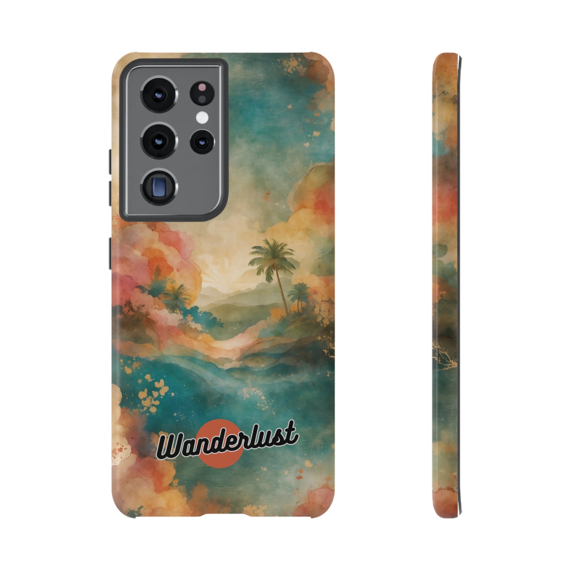 Tropical Earth View Wanderlust Tough Phone Case